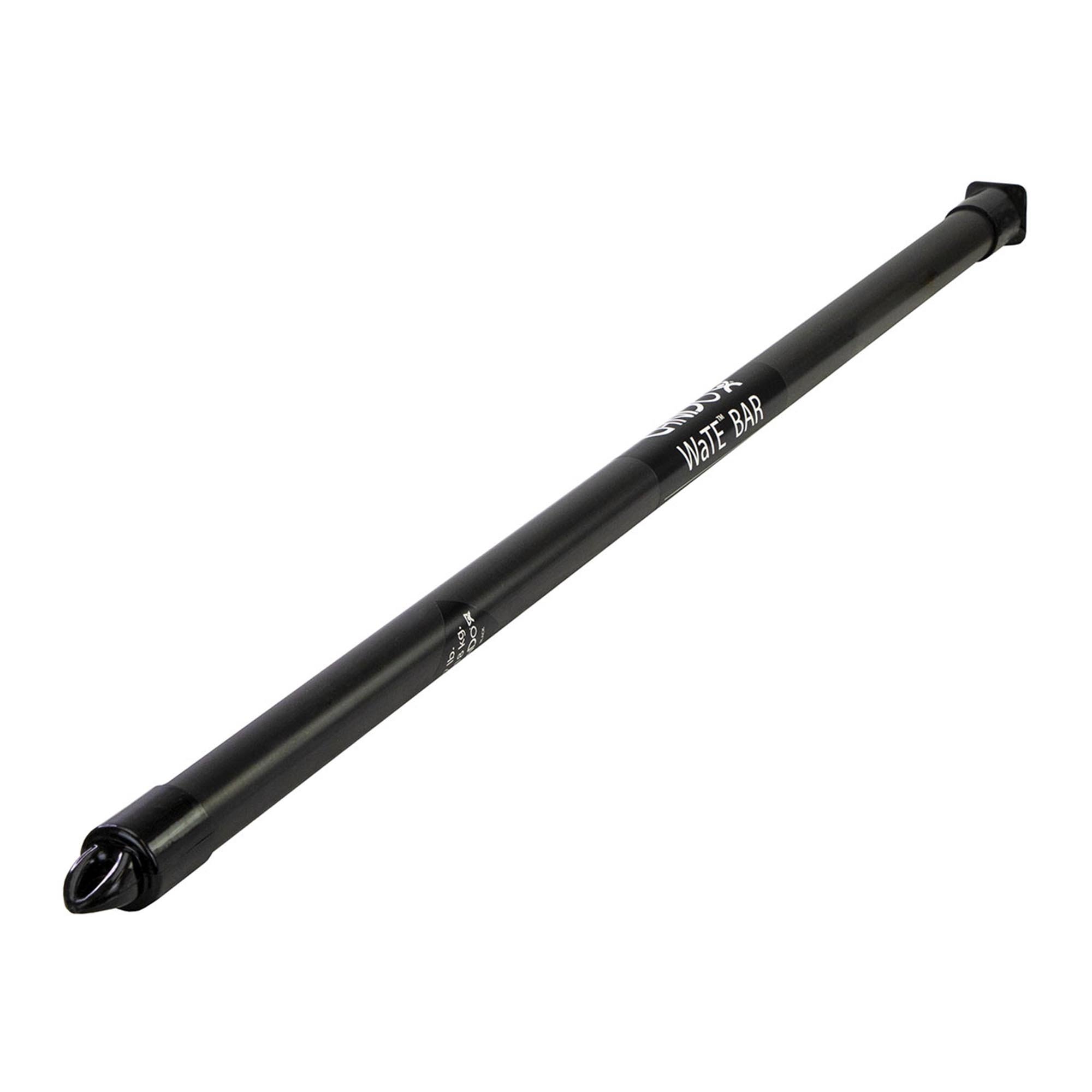 CanDo® Slim® WaTE™ Weighted Exercise Bar - 7 lbs, Black (Per Each)