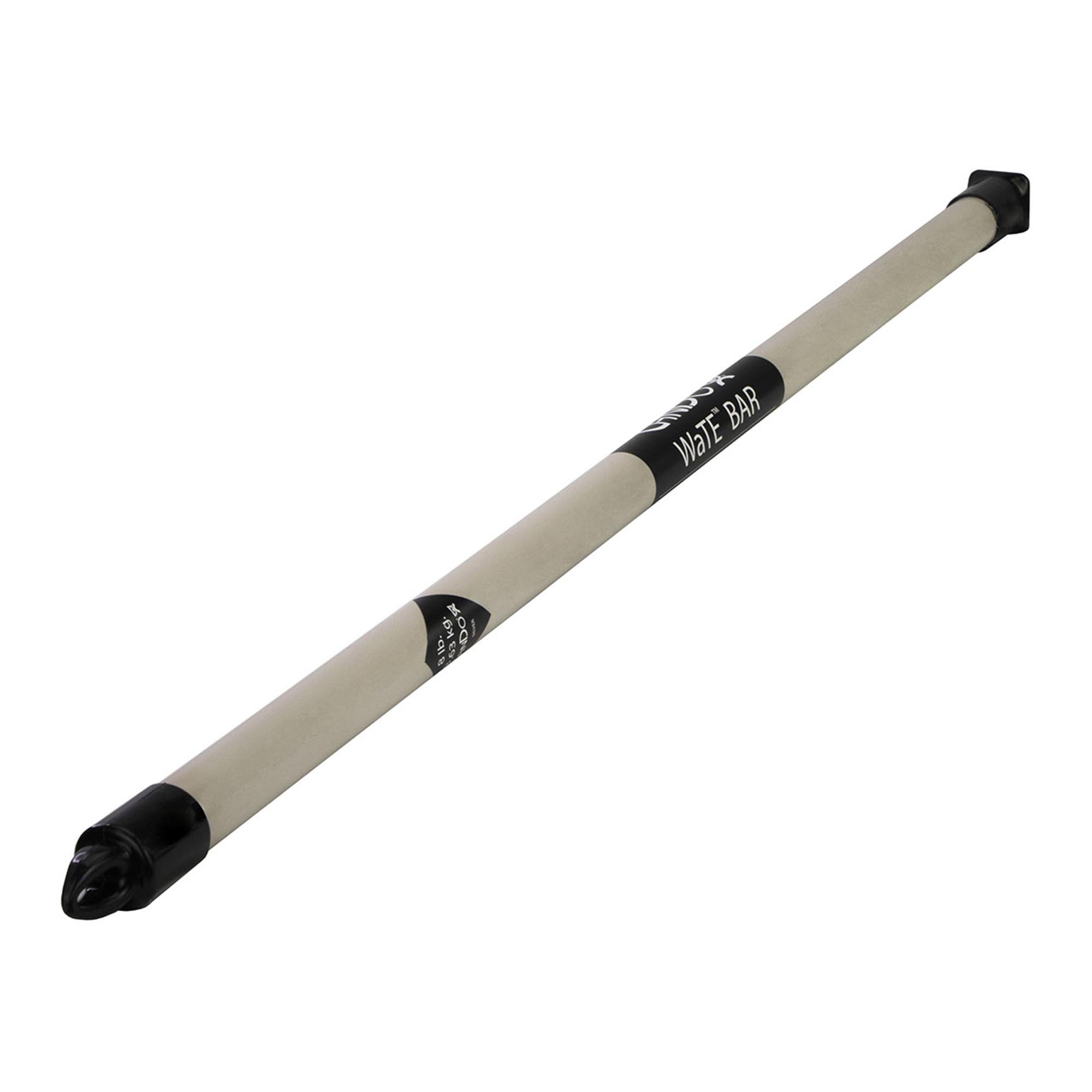 CanDo® Slim® WaTE™ Weighted Exercise Bar - 8 lbs, Silver (Per Each)