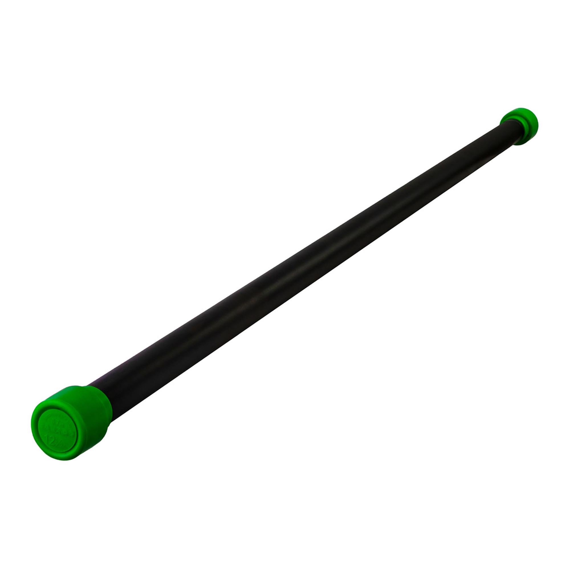 CanDo® Jumbo® WaTE™ Weighted Exercise Bar - 12.50 lbs, Dark Green (Per Each)