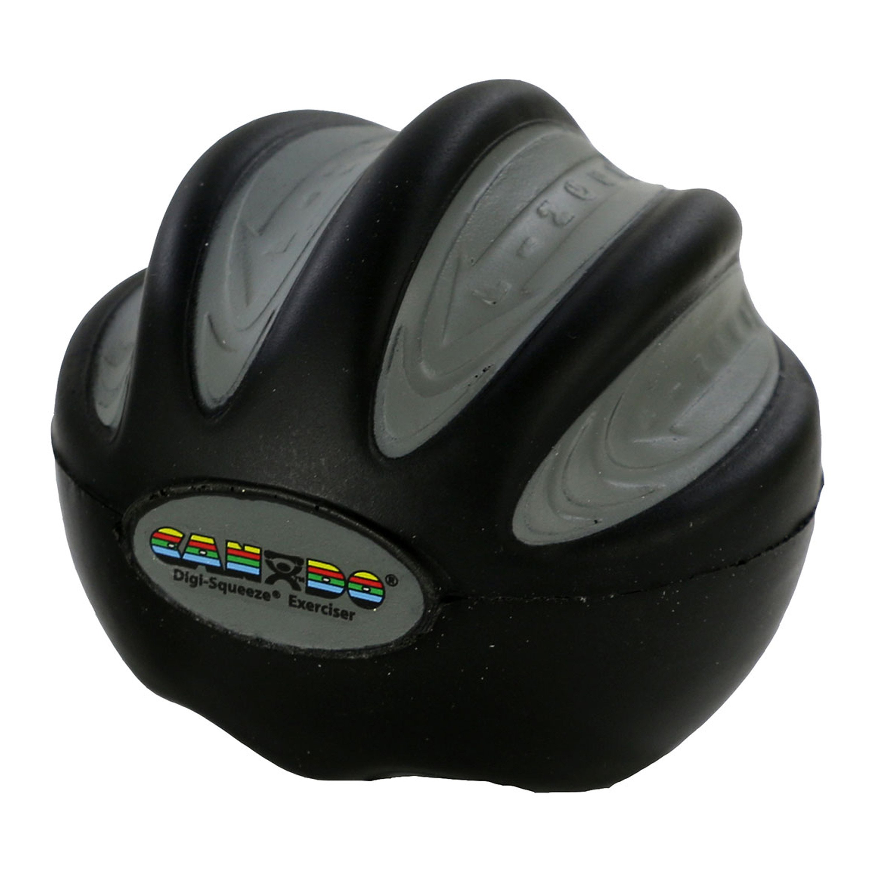 CanDo® Digi-Squeeze® Hand and Finger Exerciser, Small - X-Firm, Black (Per Each)