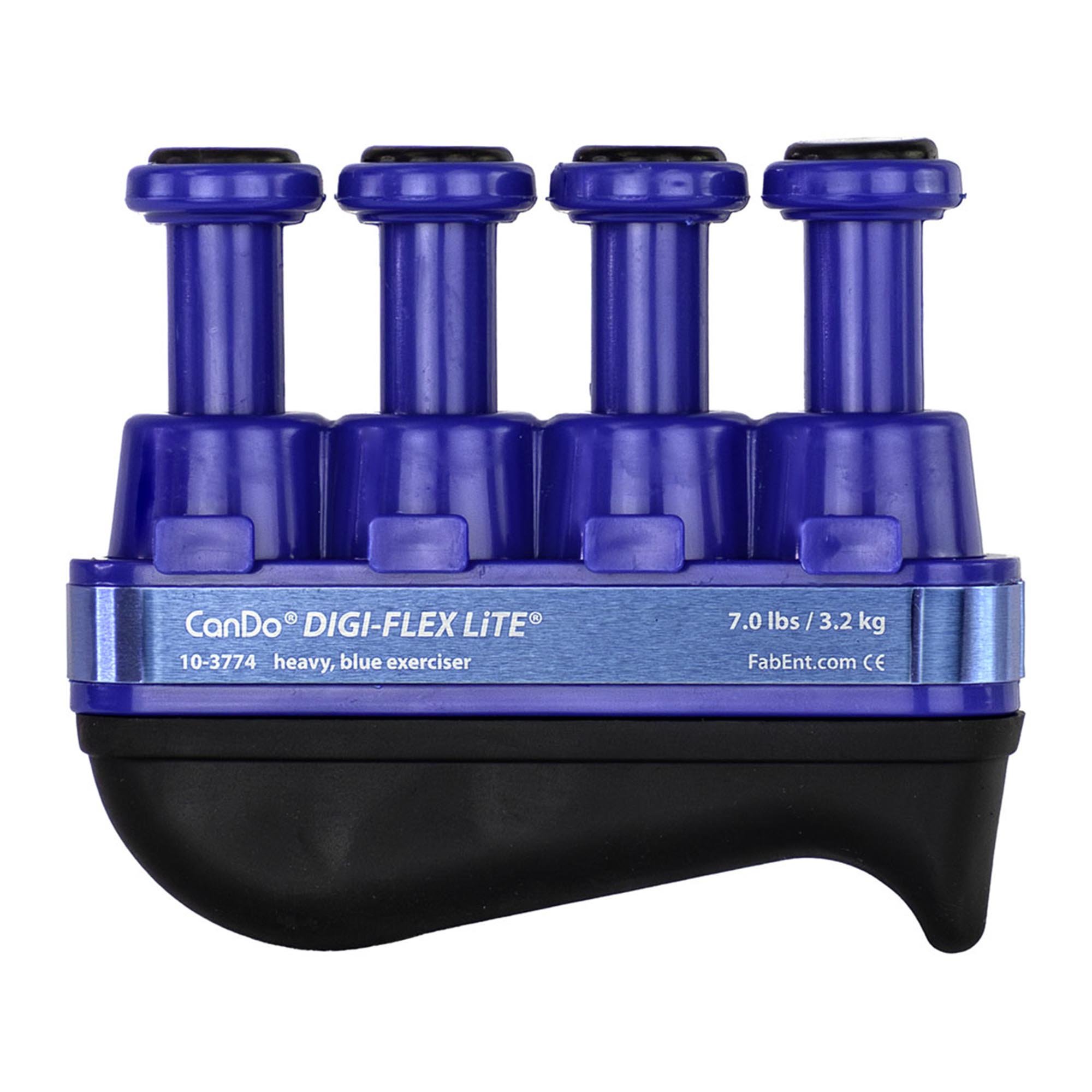 CanDo® Digi-Flex® LiTE® Hand and Finger Exerciser - Heavy Resistance, Blue (Per Each)