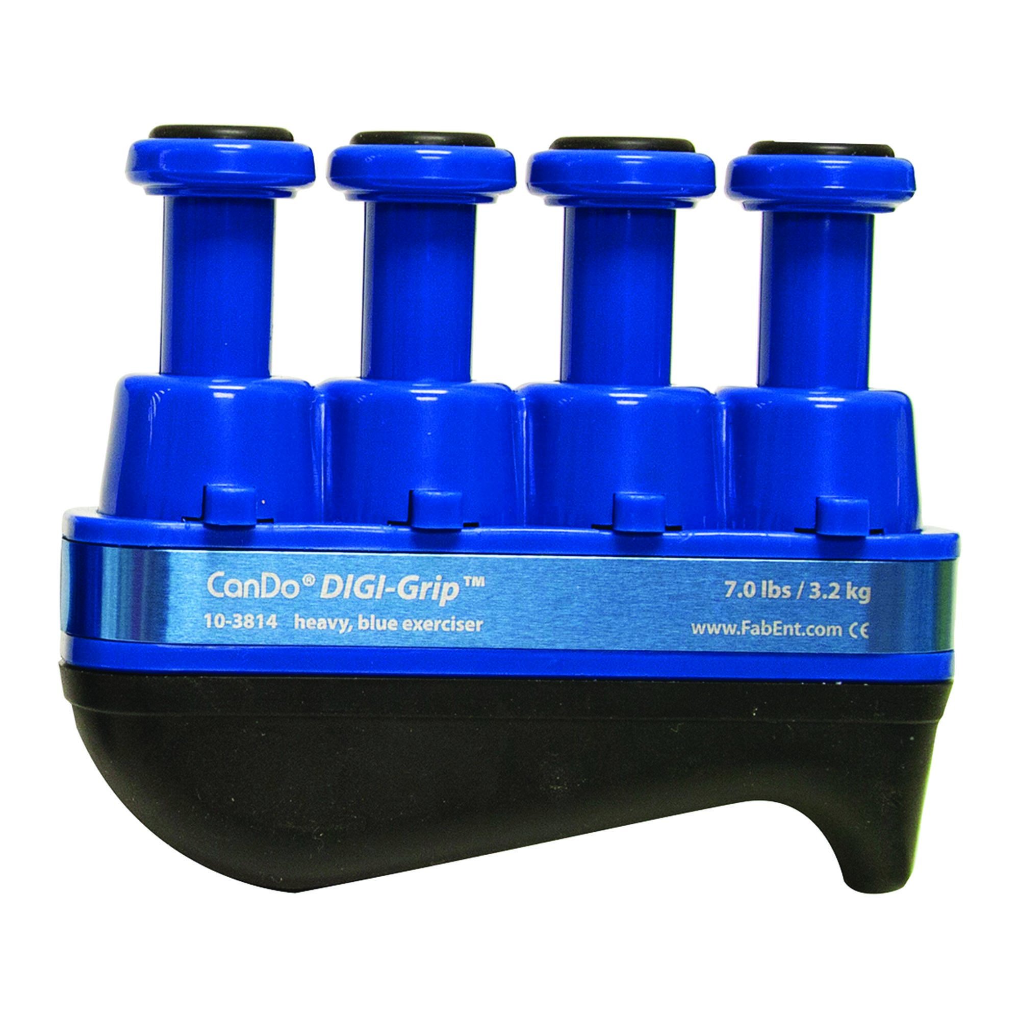 CanDo® Digi-Grip™ Hand and Finger Exerciser - Heavy Resistance, Blue (Per Each)