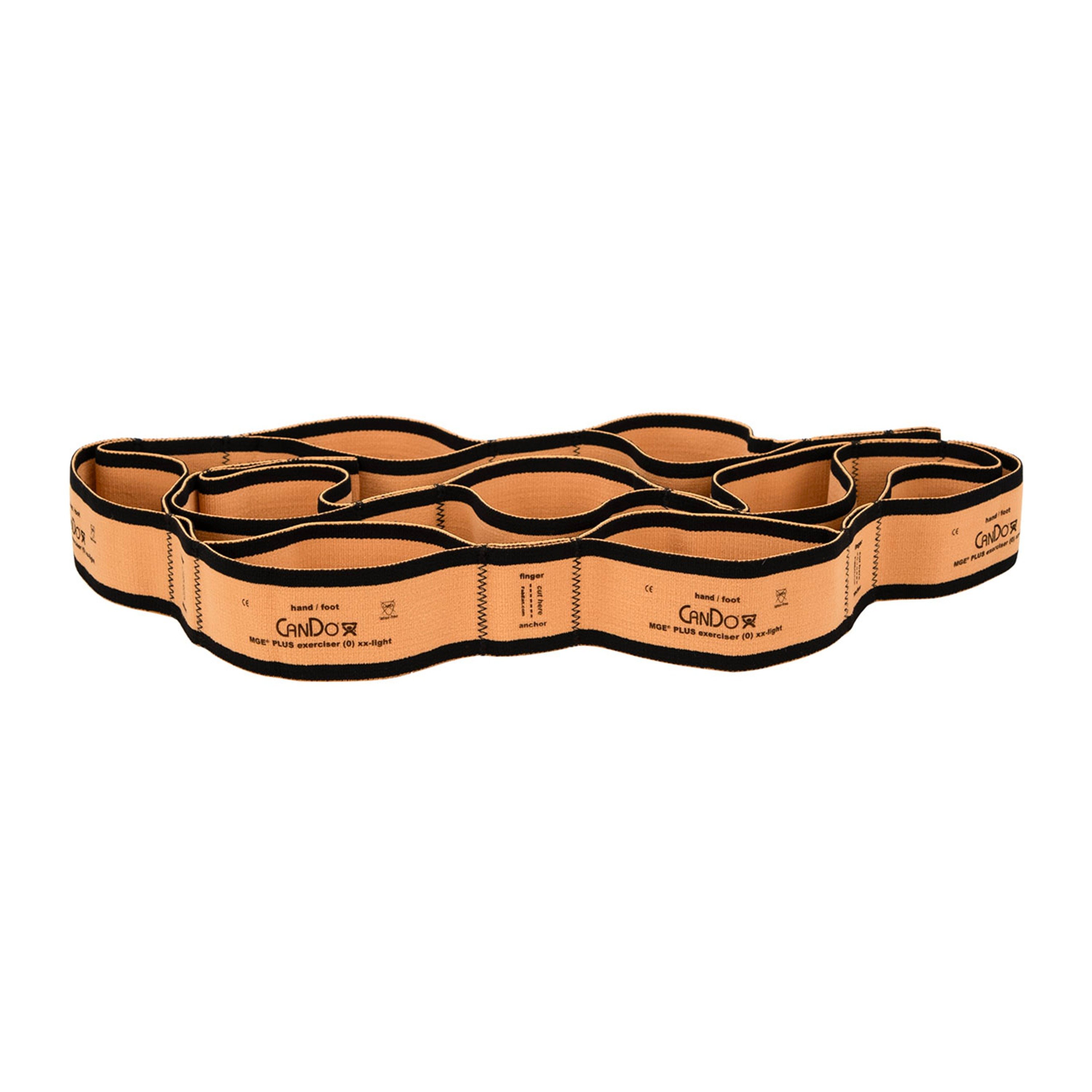 CanDo® MGE® Multi-Grip™ Plus Exerciser, 6' L - XX-Light Resistance, Tan (Per Each)