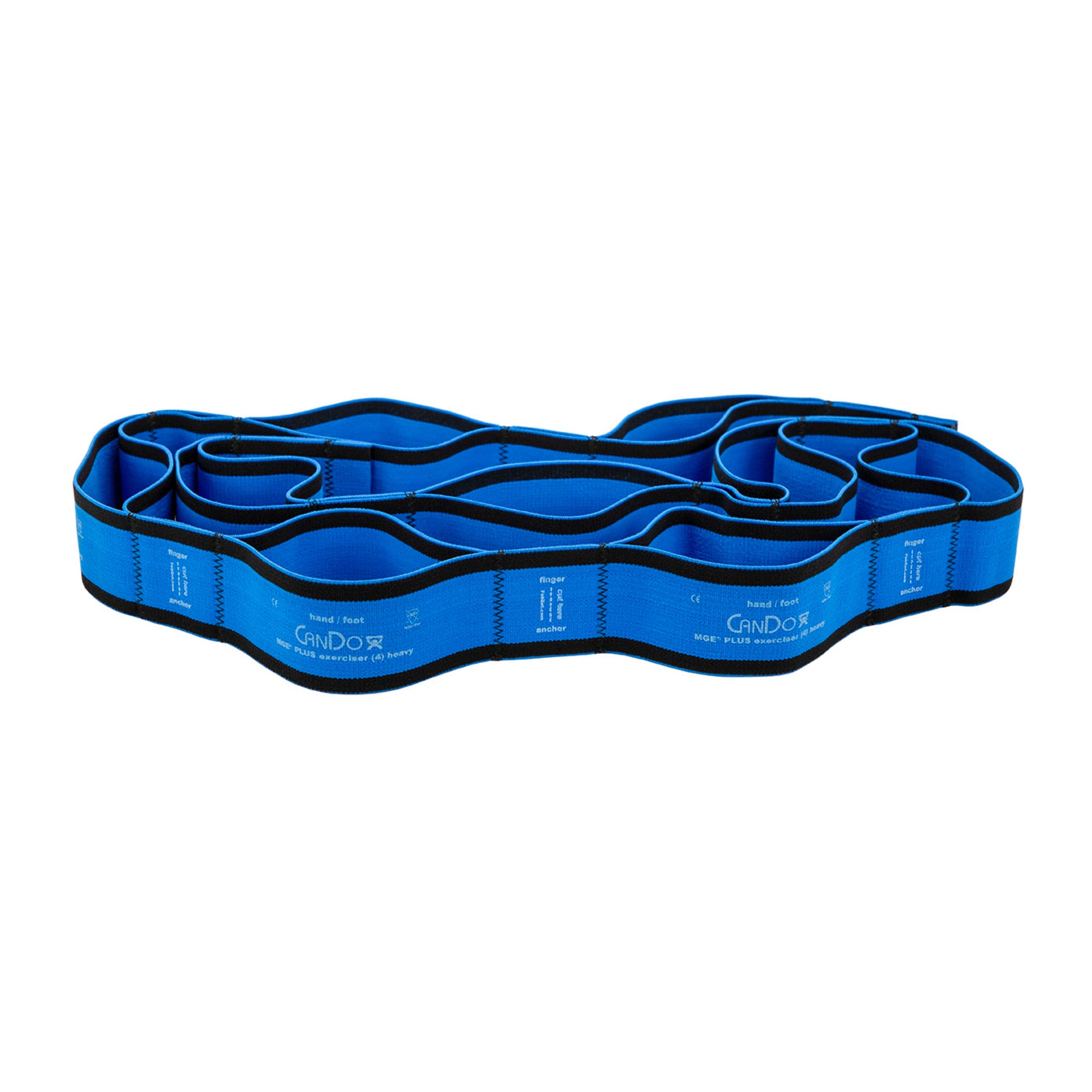 CanDo® MGE® Multi-Grip™ Plus Exerciser, 6' L - Heavy Resistance, Blue (Per Each)