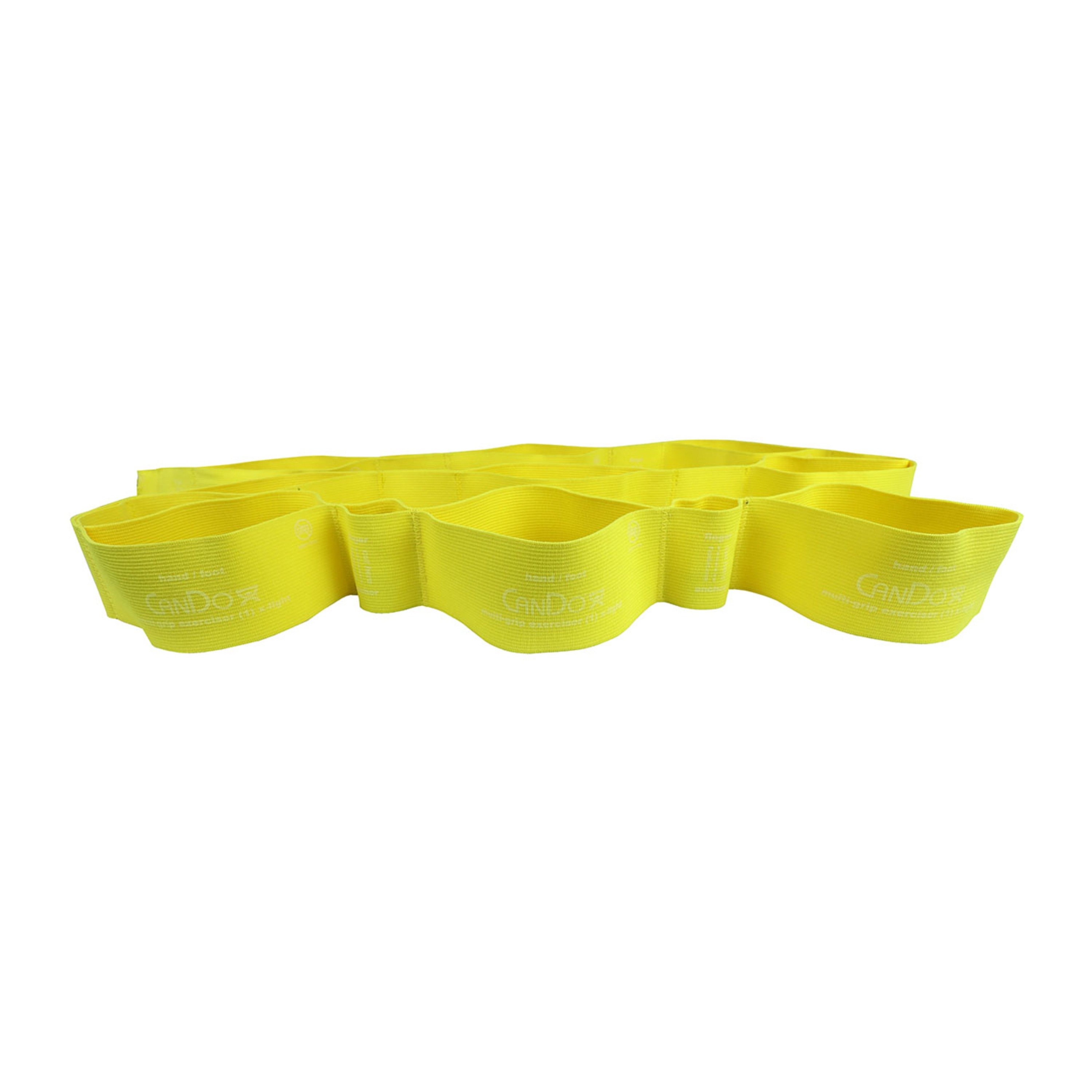 CanDo® MGE® Multi-Grip™ Exerciser, 6' L - X-Light Resistance, Yellow (Per Each)