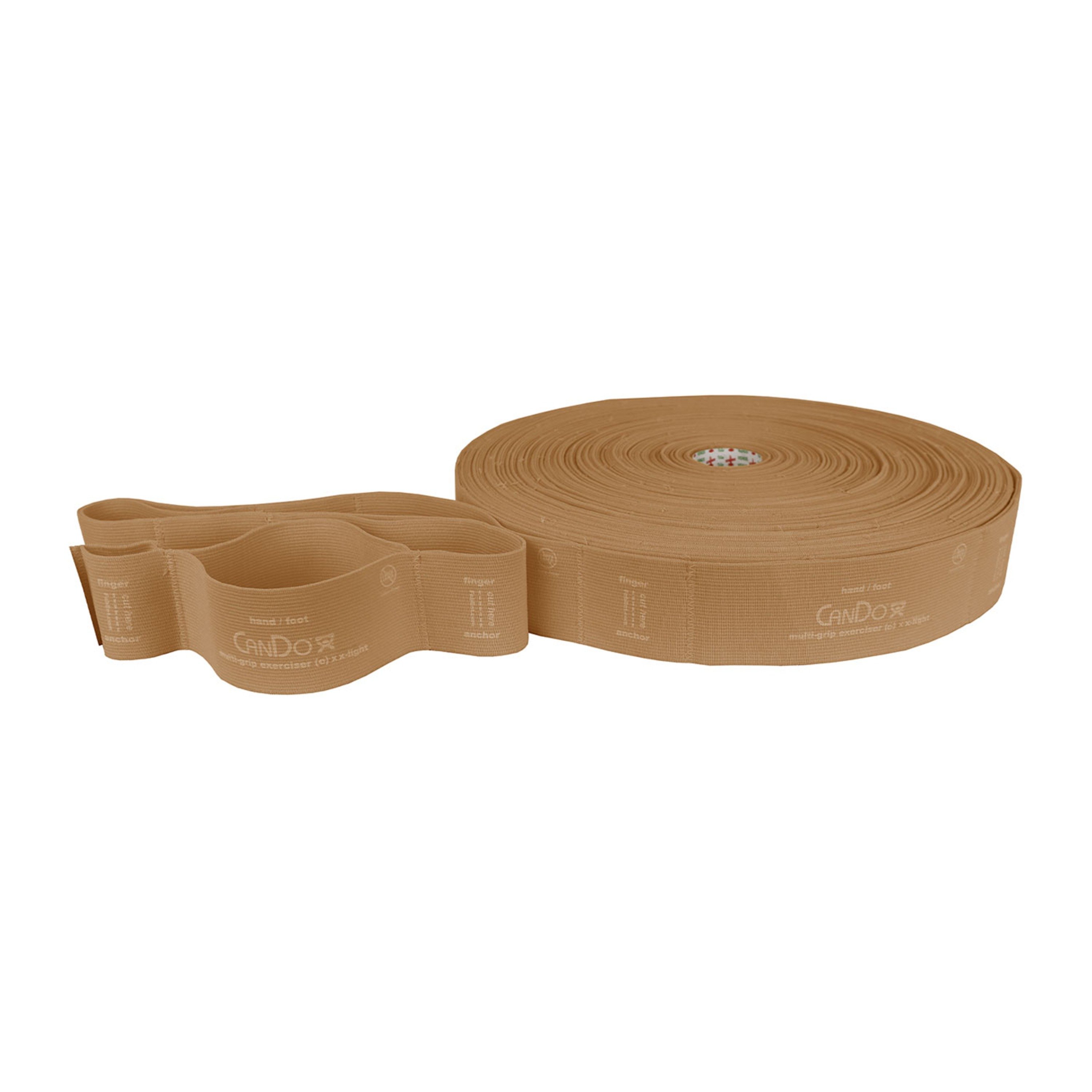 CanDo® MGE® Multi-Grip™ Exerciser, 30 Yard L - XX-Light Resistance, Tan (Per Each)