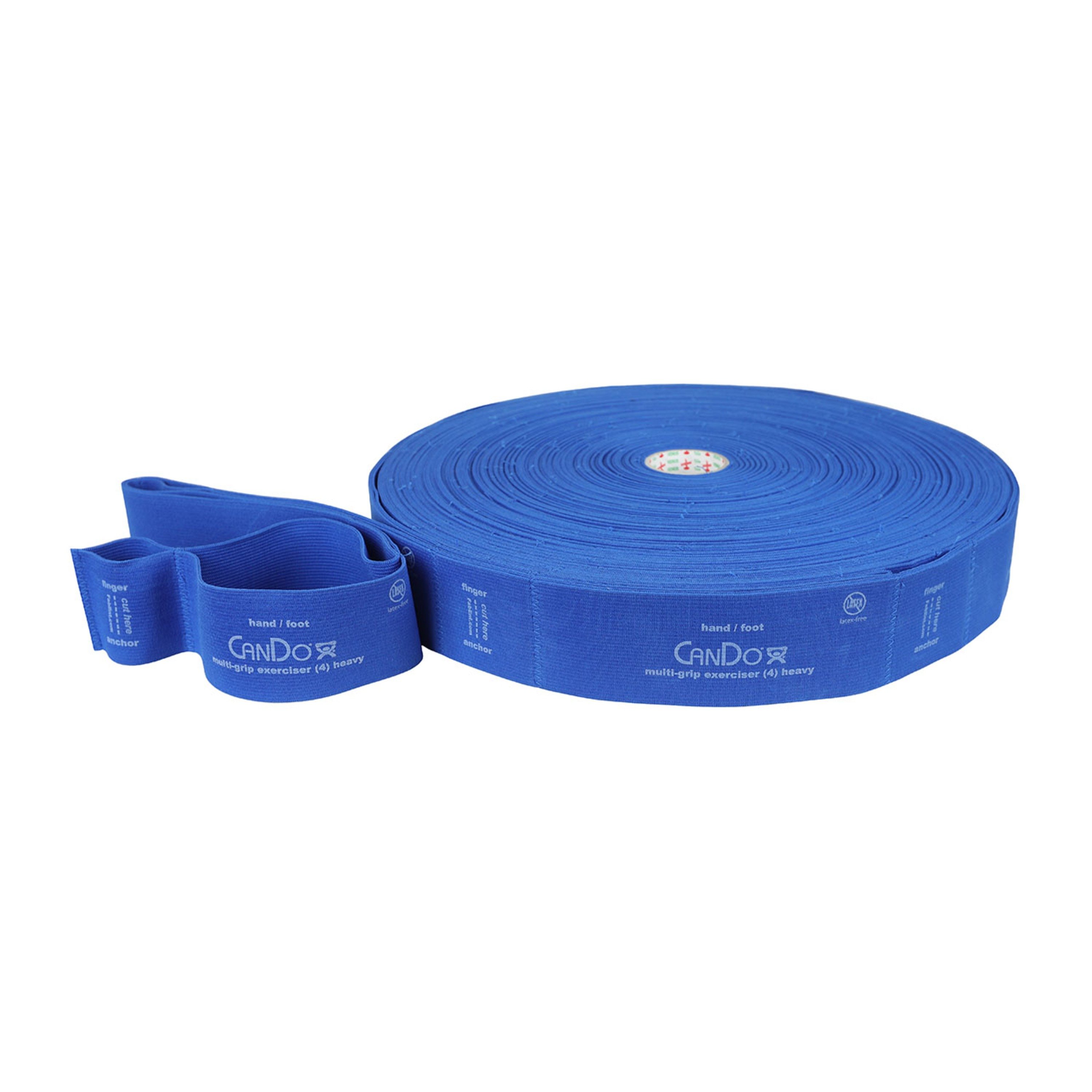 CanDo® MGE® Multi-Grip™ Exerciser, 30 Yard L - Heavy Resistance, Blue (Per Each)