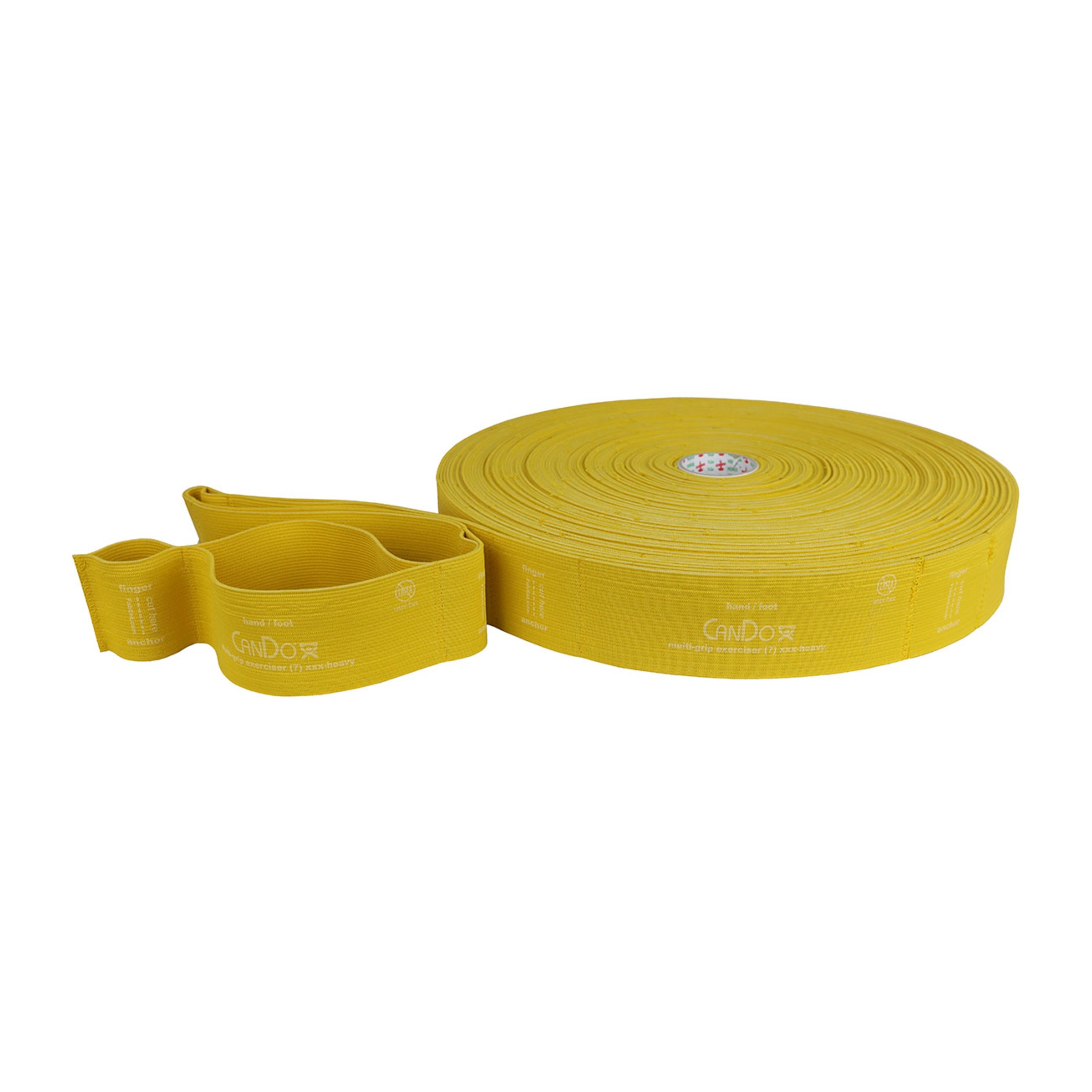 CanDo® MGE® Multi-Grip™ Exerciser, 30 Yard L - XXX-Heavy Resistance, Gold (Per Each)