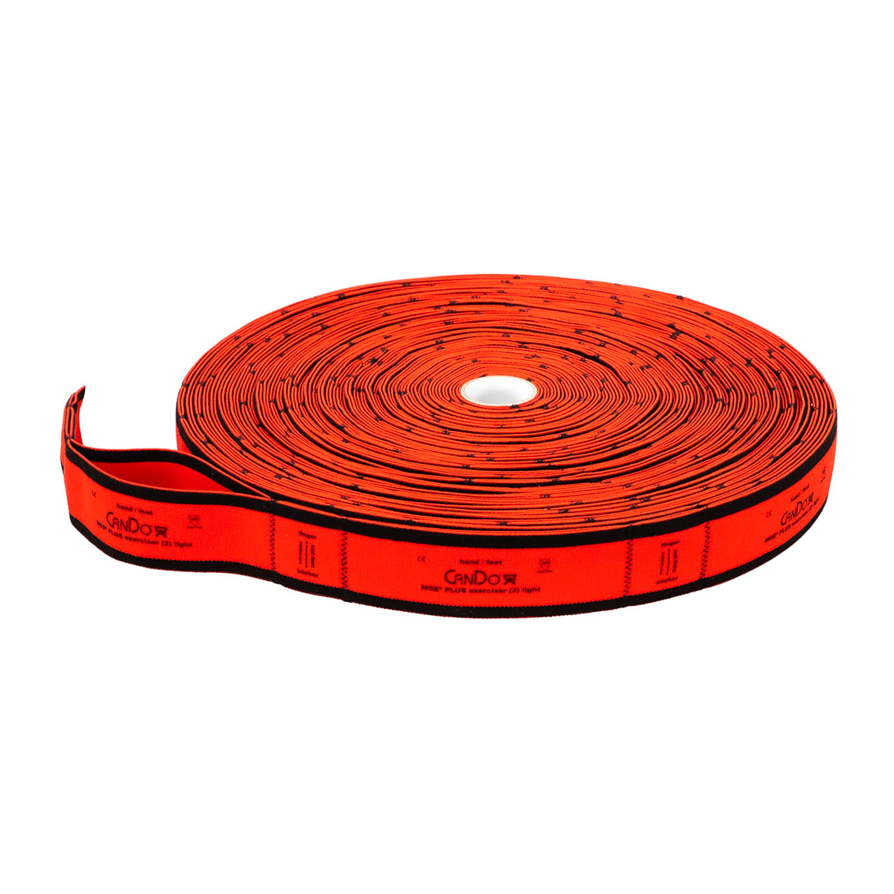 CanDo® MGE® Multi-Grip™ Plus Exerciser, 30 Yard L - Light Resistance, Red (Per Each)