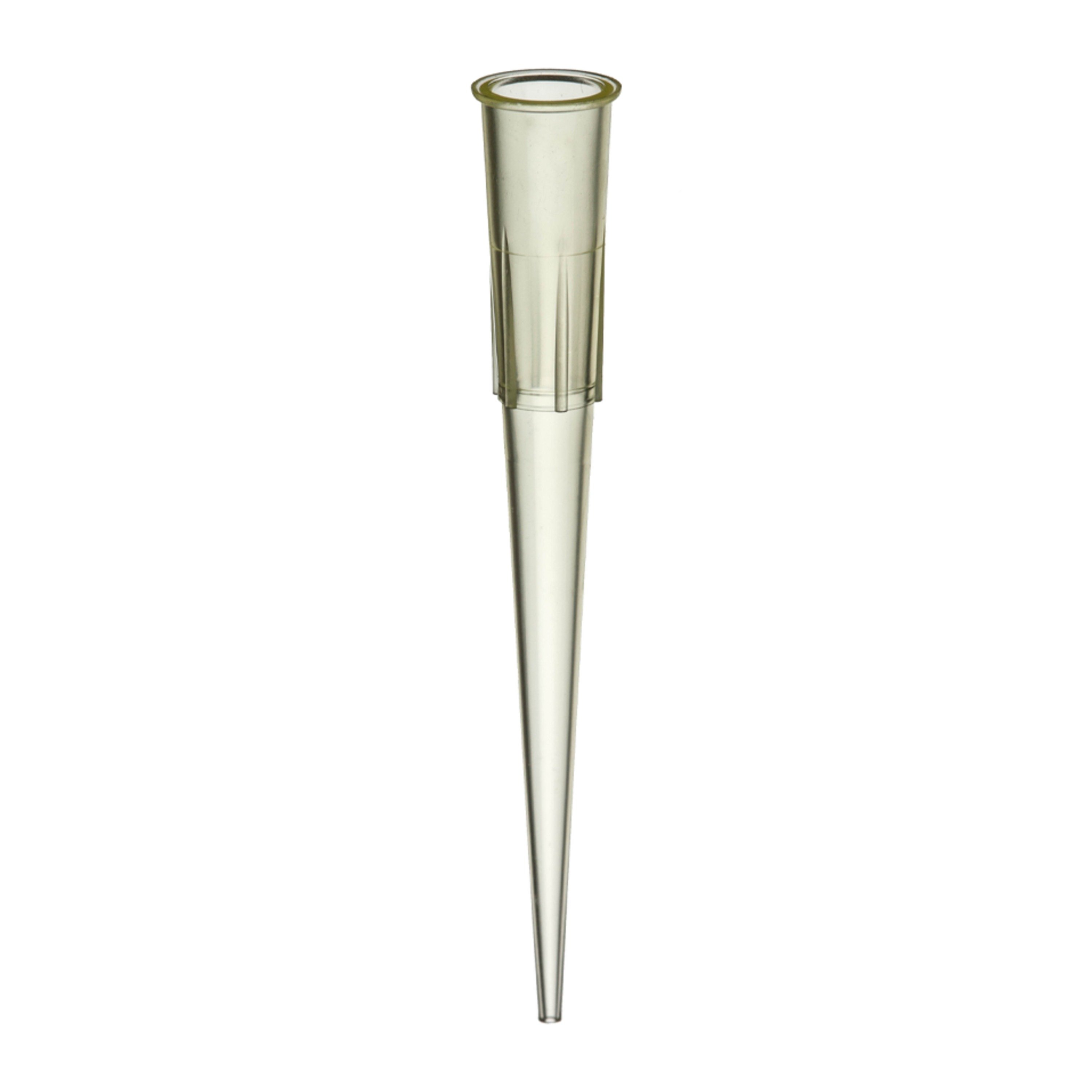Labcon® Eclipse™ Non-Beveled Point Yellow Pipette Tip - 200 µL, Resealable Bags, Non-Sterile (1000 Tips per Resealable Bag, Case of 10 Bags)