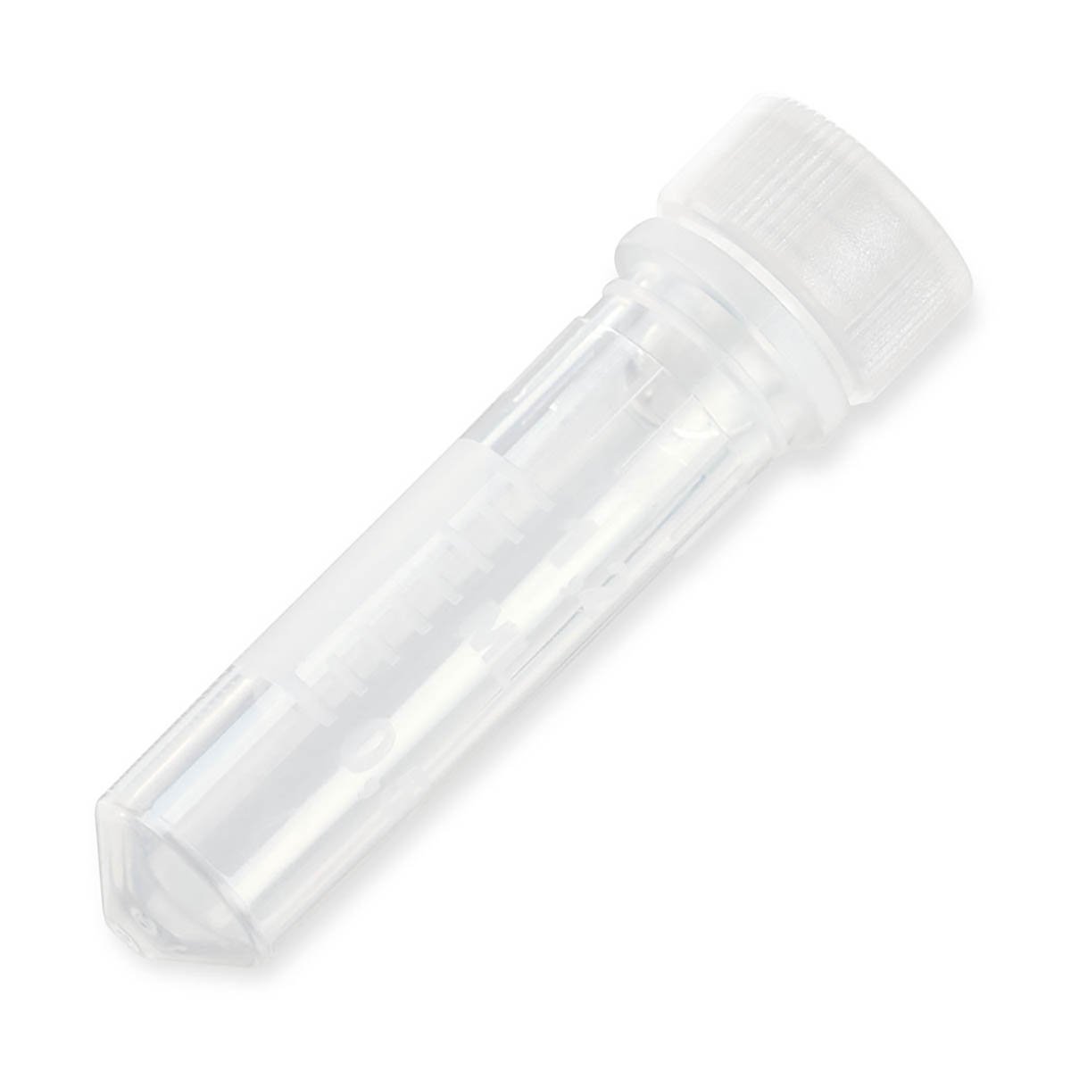 2mL Sterile Graduated PP Microtube PP Screw Cap Nitrile O