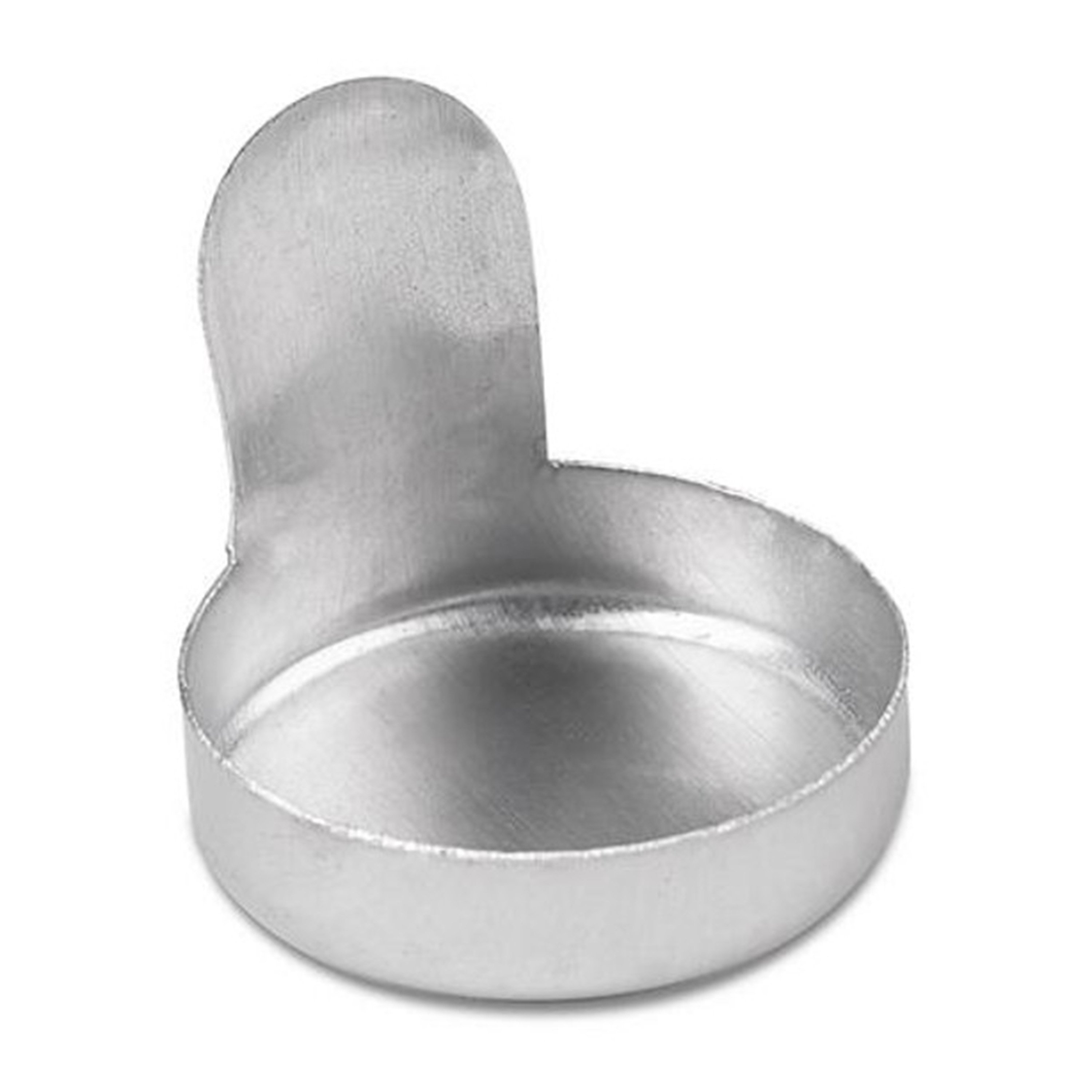 Aluminum Weighing Dish with Finger Tab - 0.25 mL (Pack of 100)