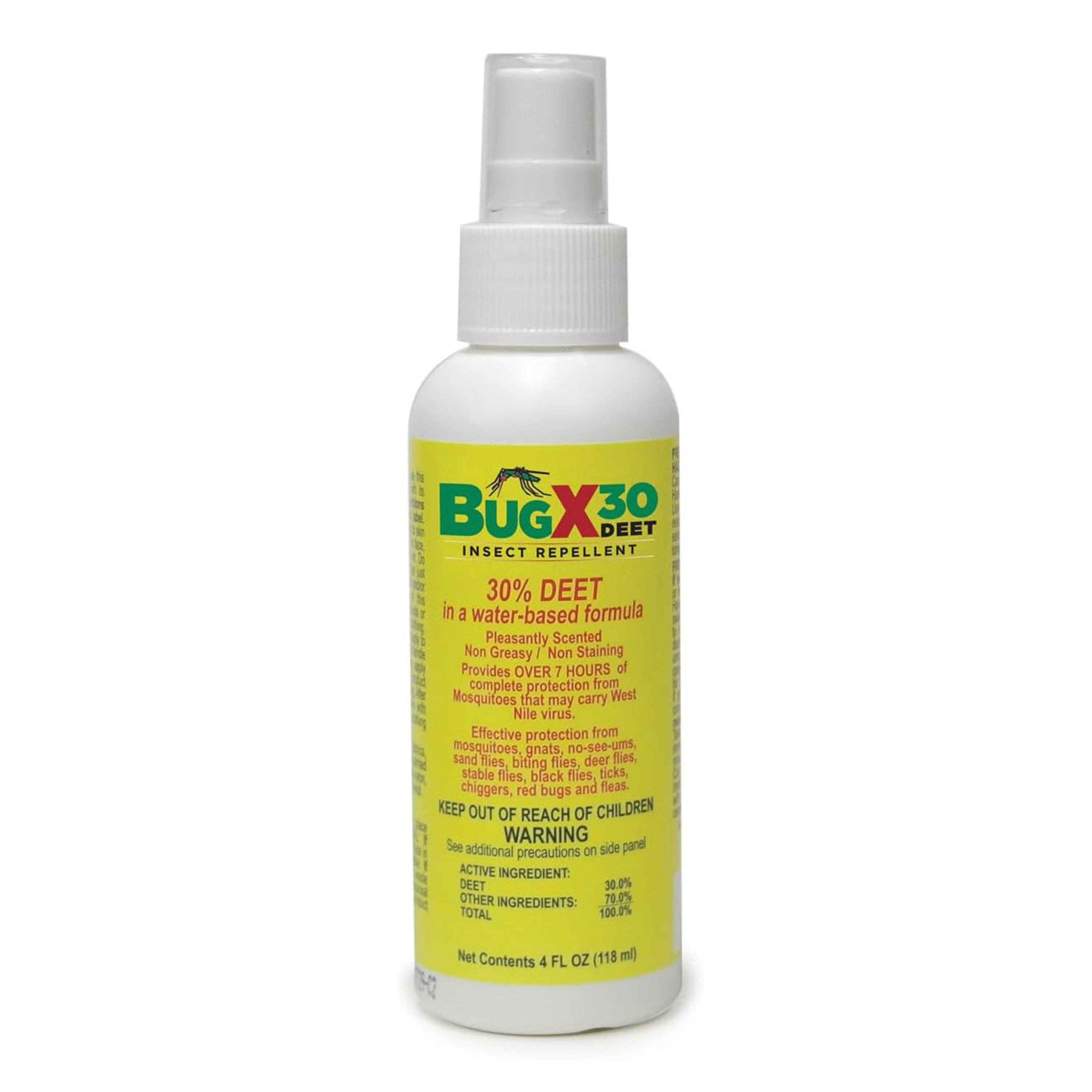 AERO Healthcare BugX30 Insect Repellent Spray, DEET - 4 oz