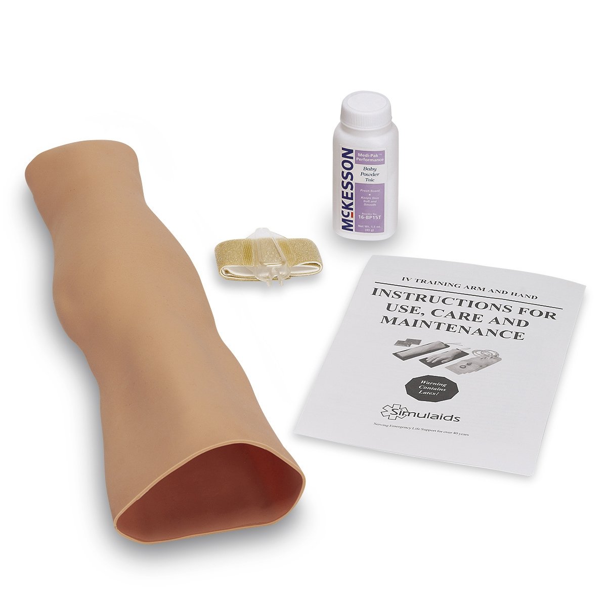 Simulaids Replacement Skin for IV Training Arm - Light