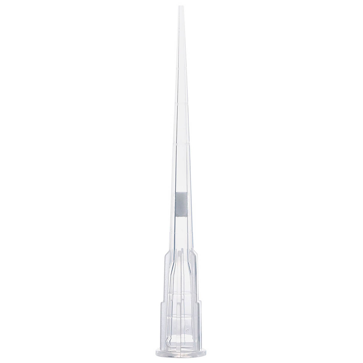 0.1uL-10uL Certified Universal Low Retention Graduated Filter Pipette Tip - Natural, Sterile, 45mm, Extended Length, Case of 1920