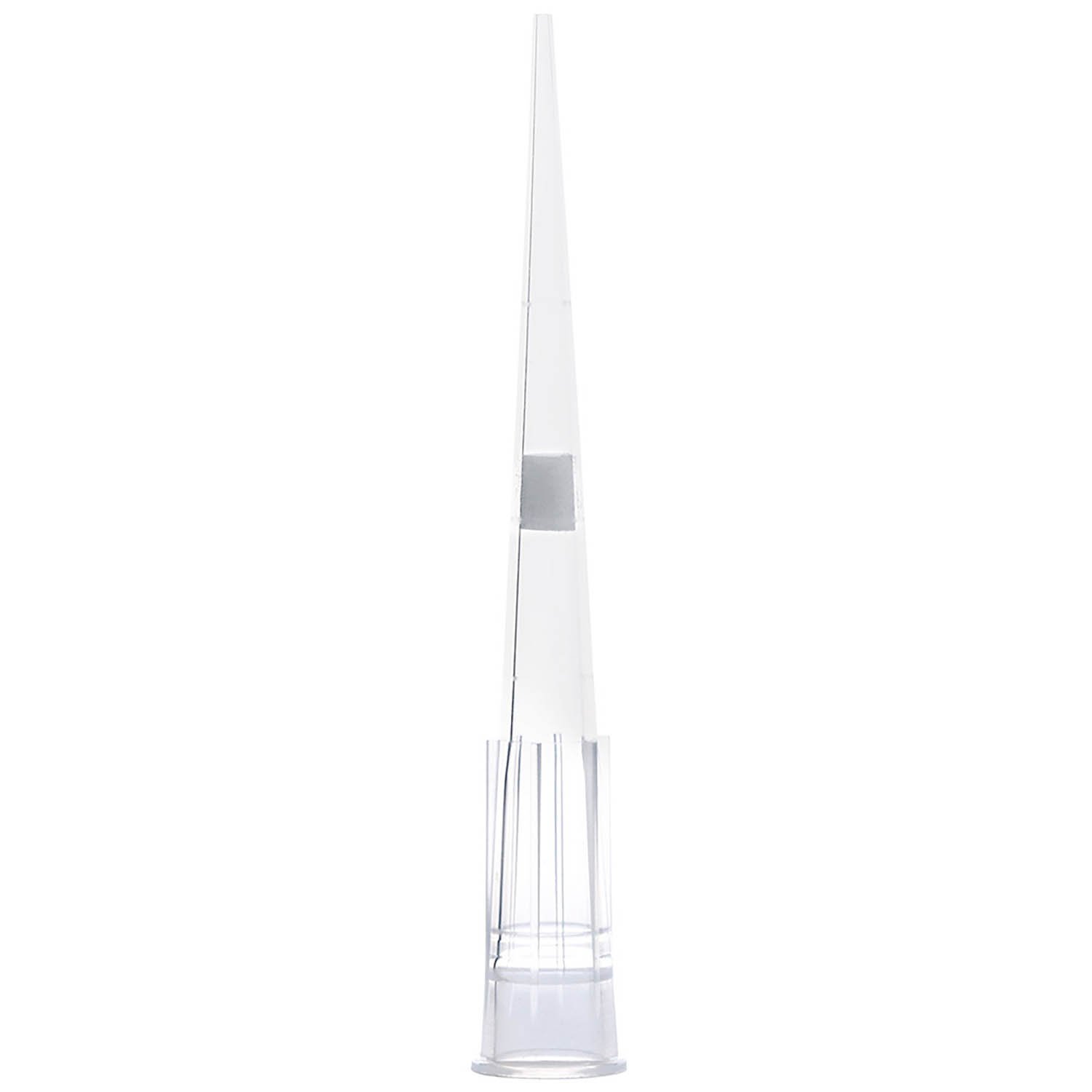 1uL-20uL Certified Universal Low Retention Graduated Filter Pipette Tip - Natural, Sterile, 54mm, Case of 1920