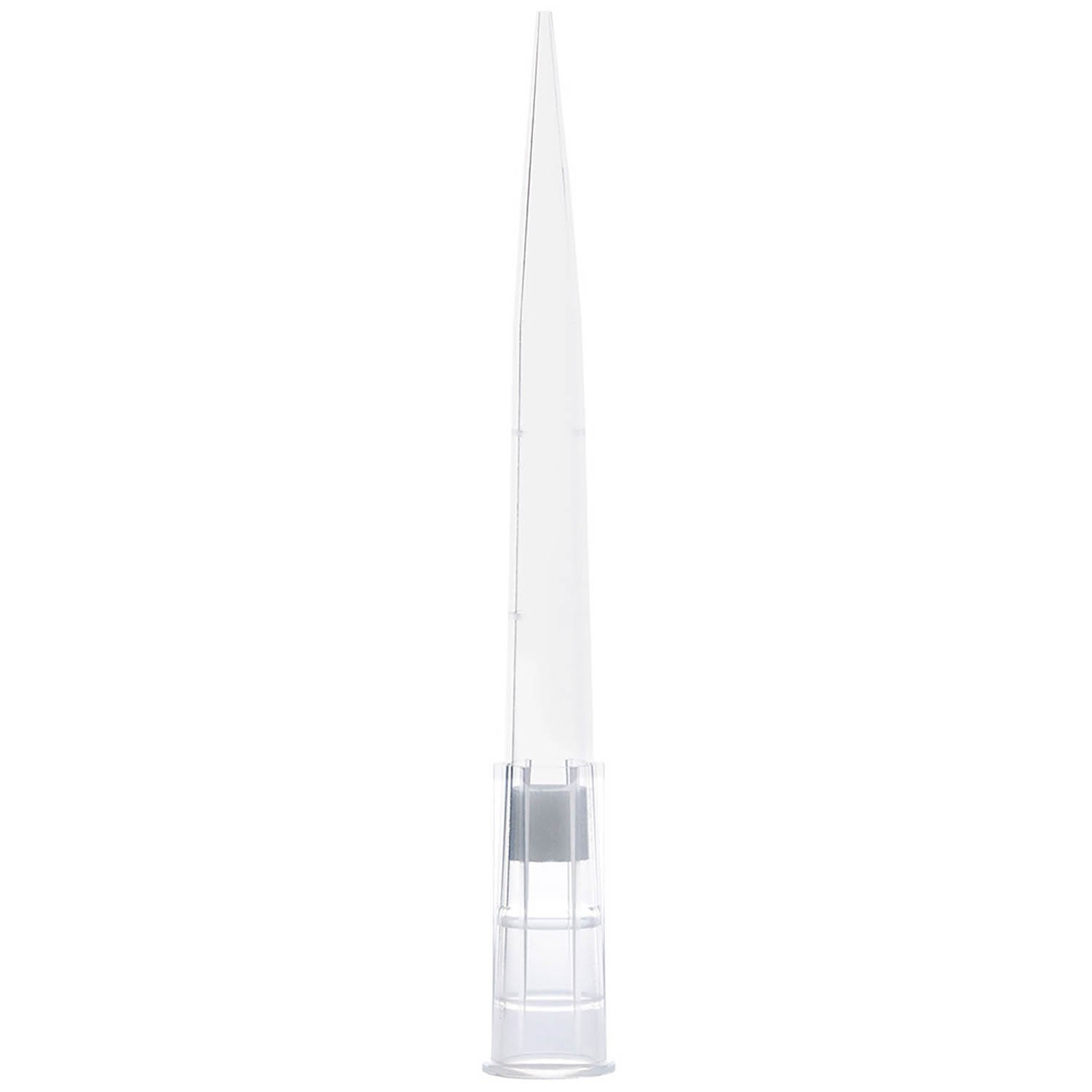 1uL-200uL Certified Universal Low Retention Graduated Filter Pipette Tip - Natural, Sterile, 54mm, Case of 1920