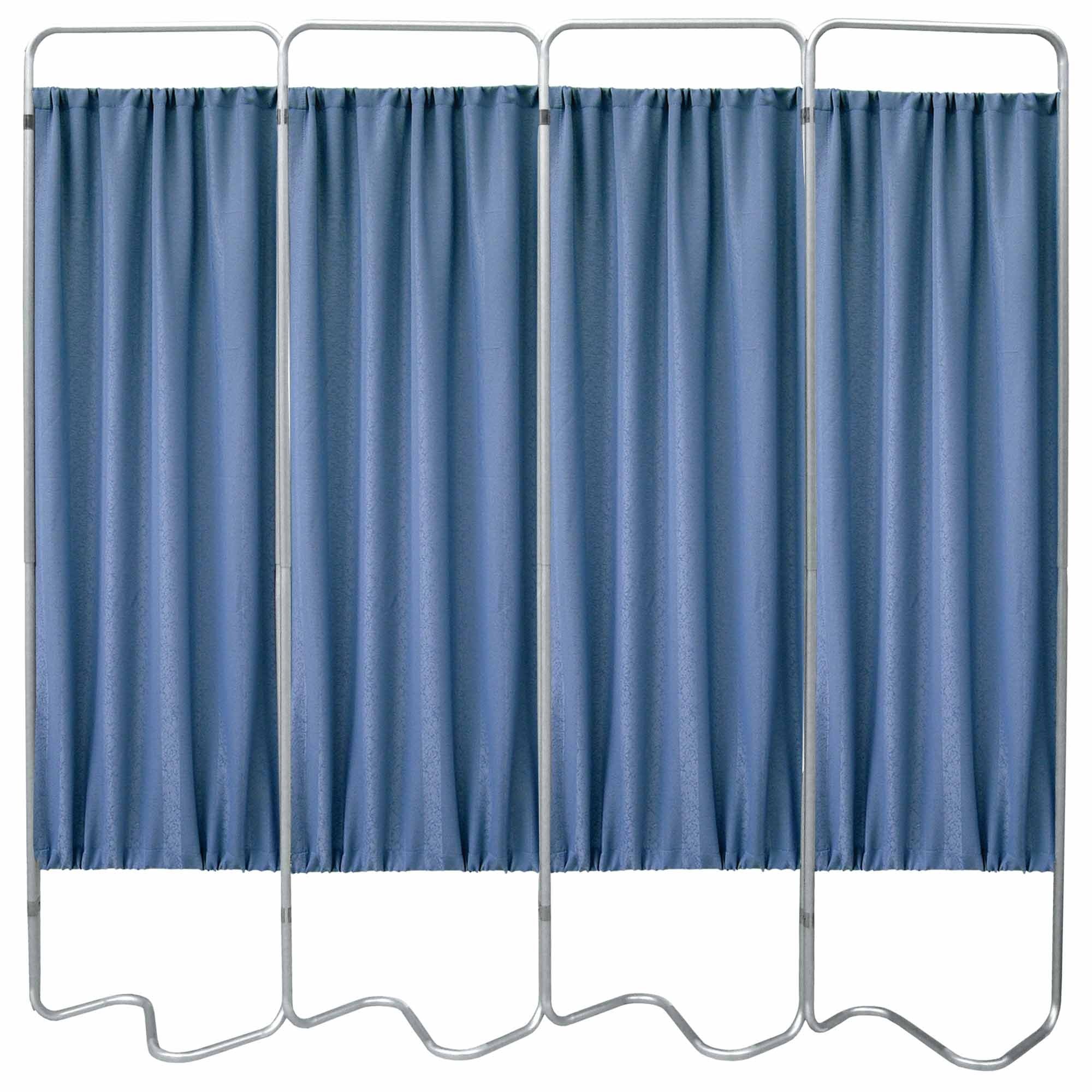 Beamatic 4 Section Folding Privacy Screen - Norway Designer Cloth Screen Panel