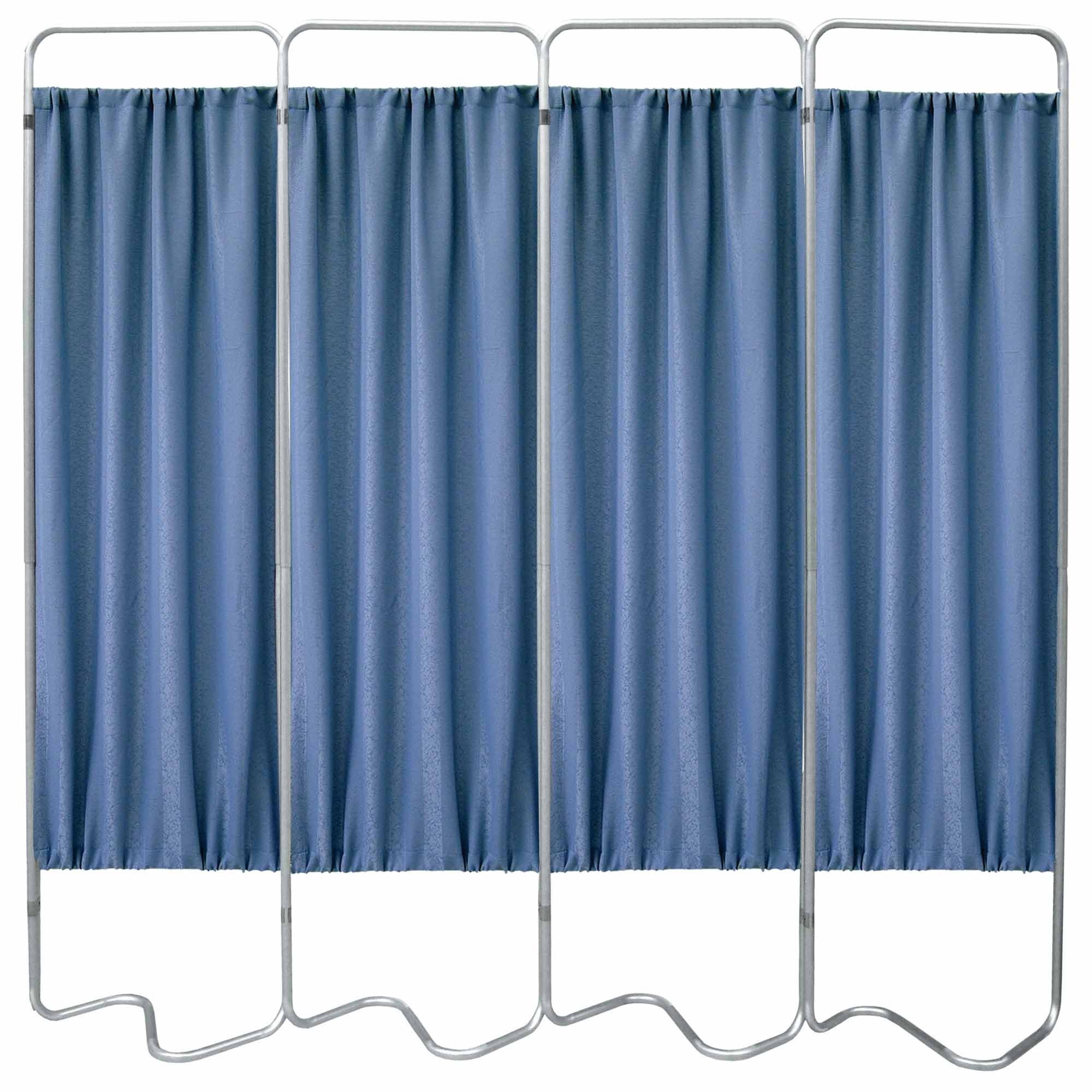 Beamatic 4 Section Folding Privacy Screen - Norway Designer Cloth Screen Panel