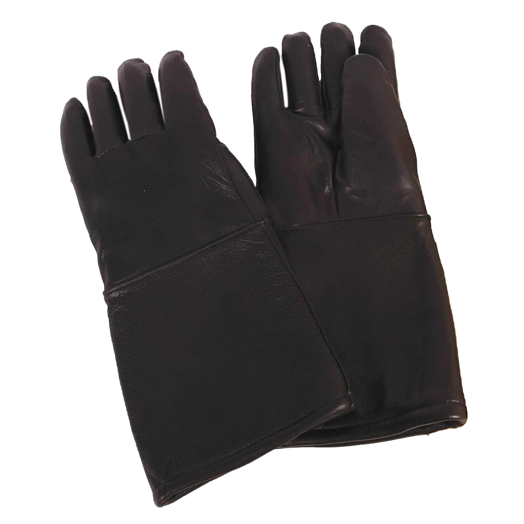 Shielding 200L-BLK Black Seamless Lead Leather Gloves