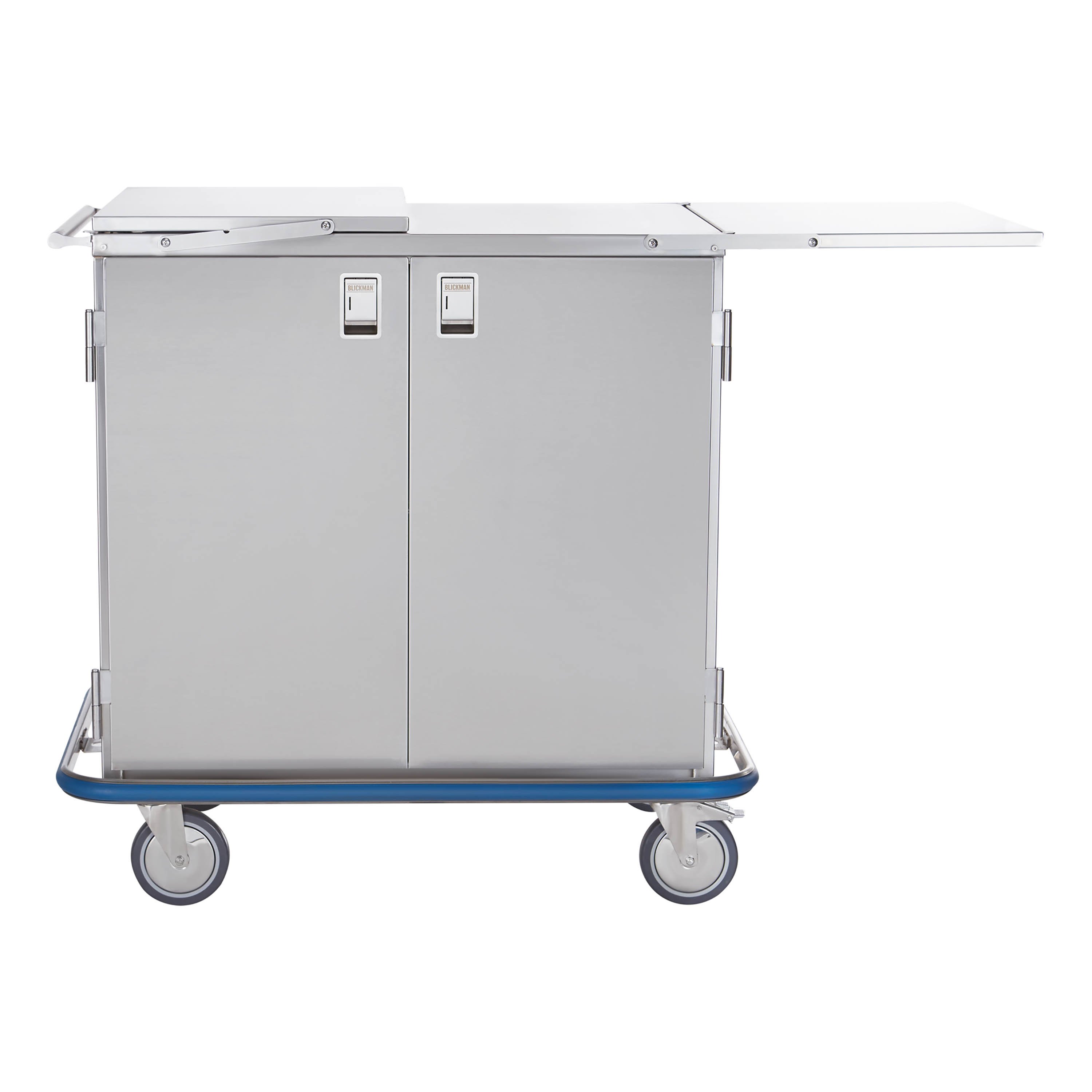 Blickman CCC2E-19 Multi Purpose Case Cart 2 Solid Doors Extension