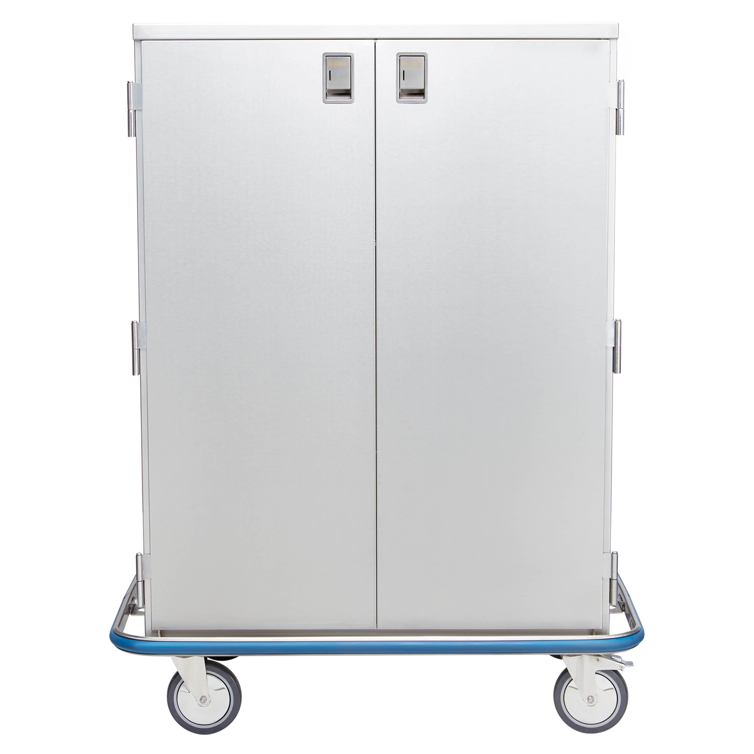 Blickman 2293335000 CCC5-19 Ultra Space Saver Case Cart 2 Solid Doors