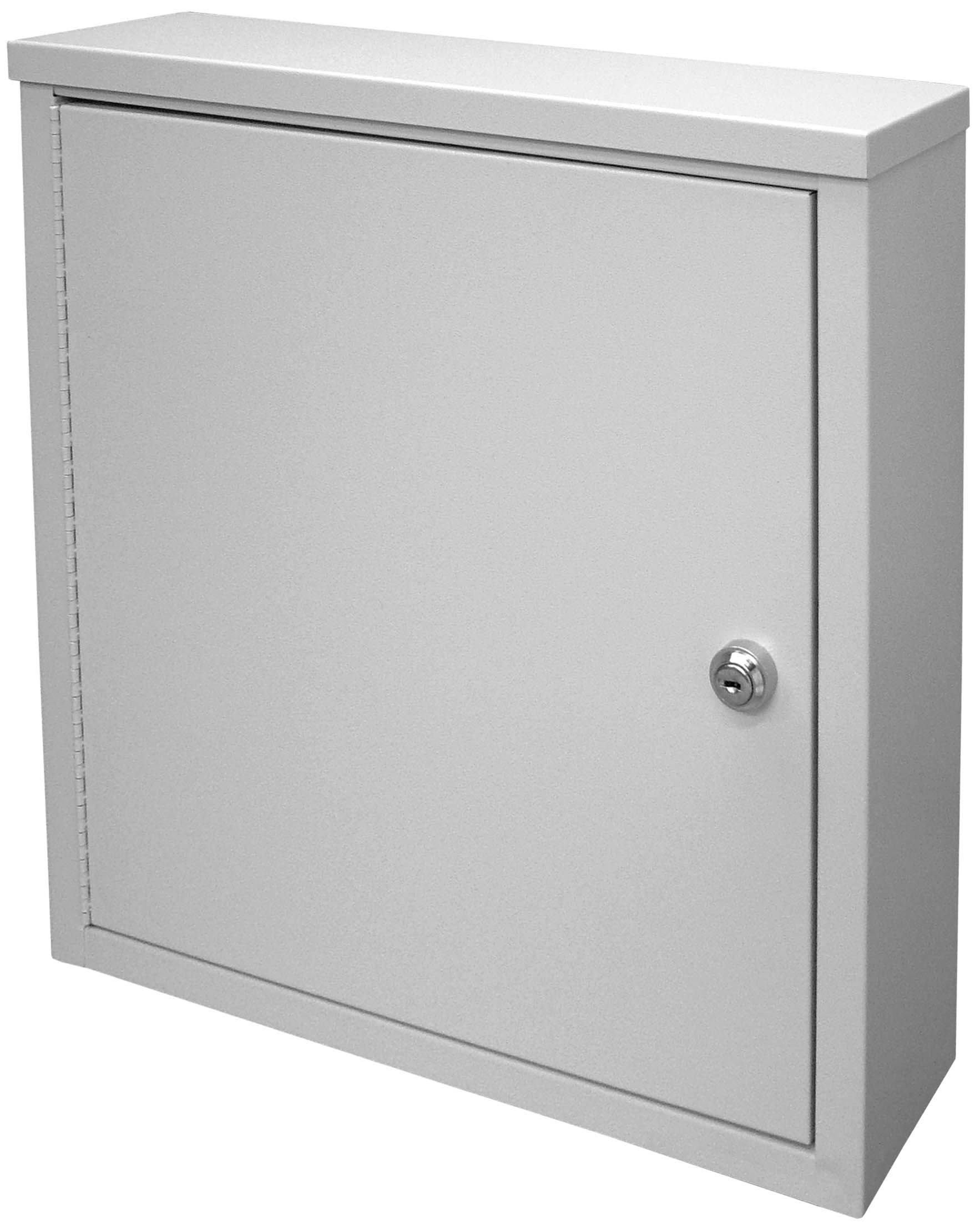 Small Wall Storage Cabinet - Light Grey