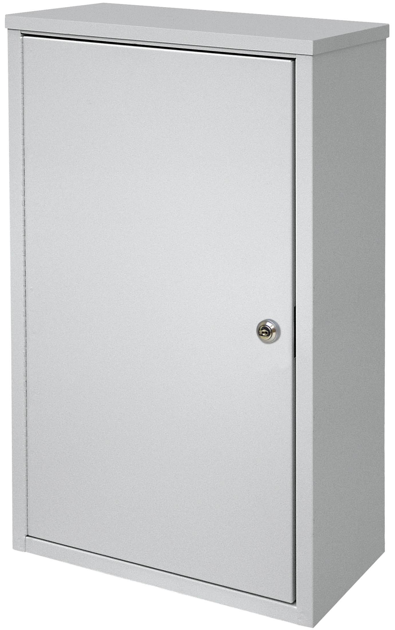 Large Wall Storage Cabinet - Light Grey