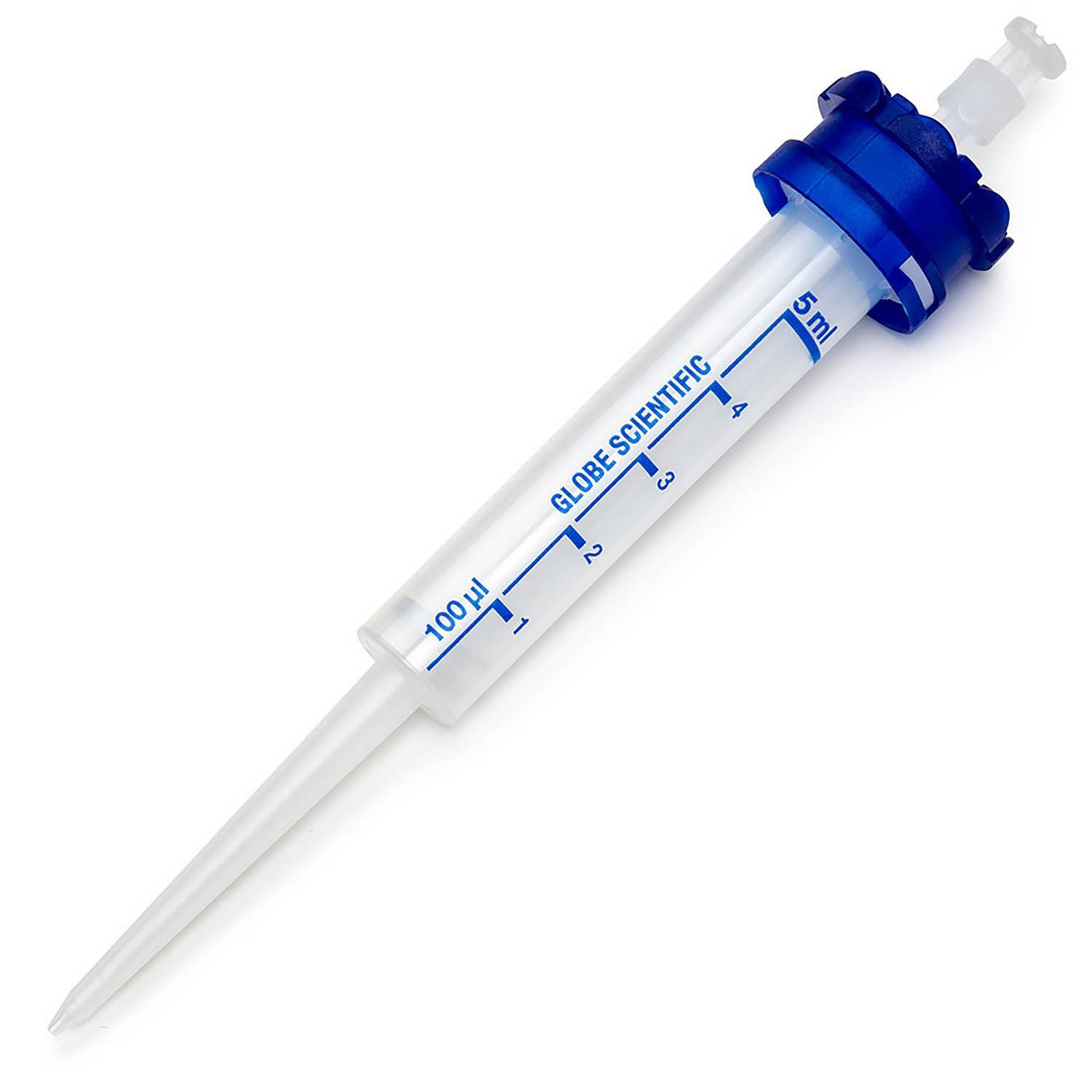 RV-Pette PRO Dispenser Syringe Tip for Repeat Volume Pipettors - Sterile, 5mL, Box of 100