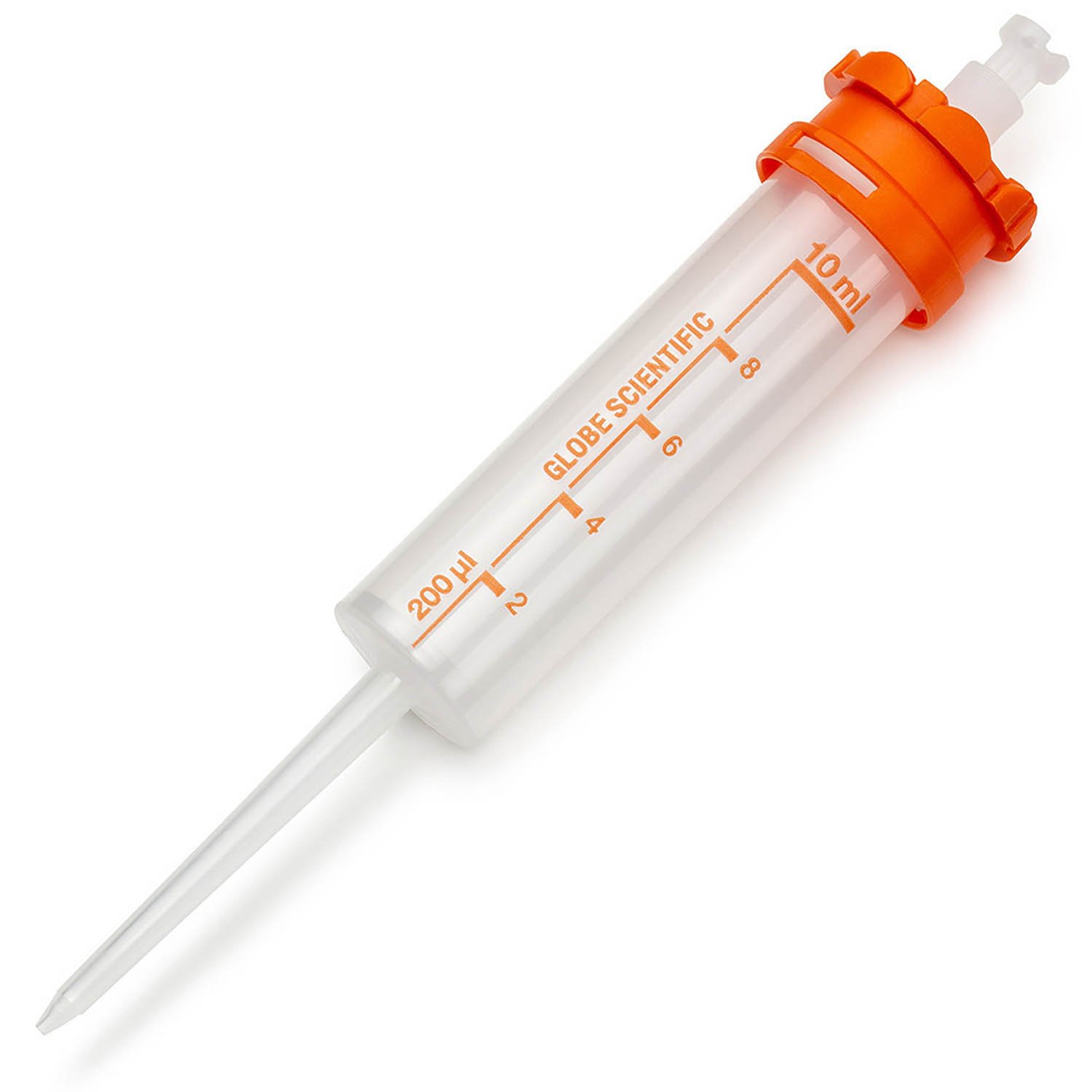 RV-Pette PRO Dispenser Syringe Tip for Repeat Volume Pipettors - Sterile, 10mL, Box of 100