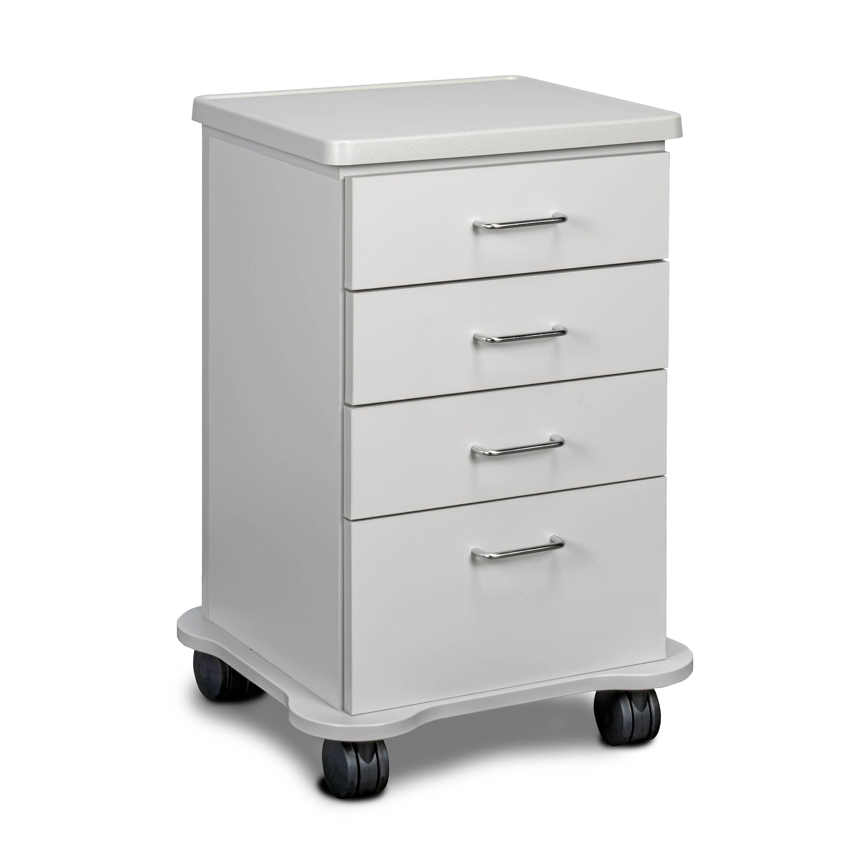 Clinton Classic Laminate Mobile Cart-Mate Cart 4 Drawers