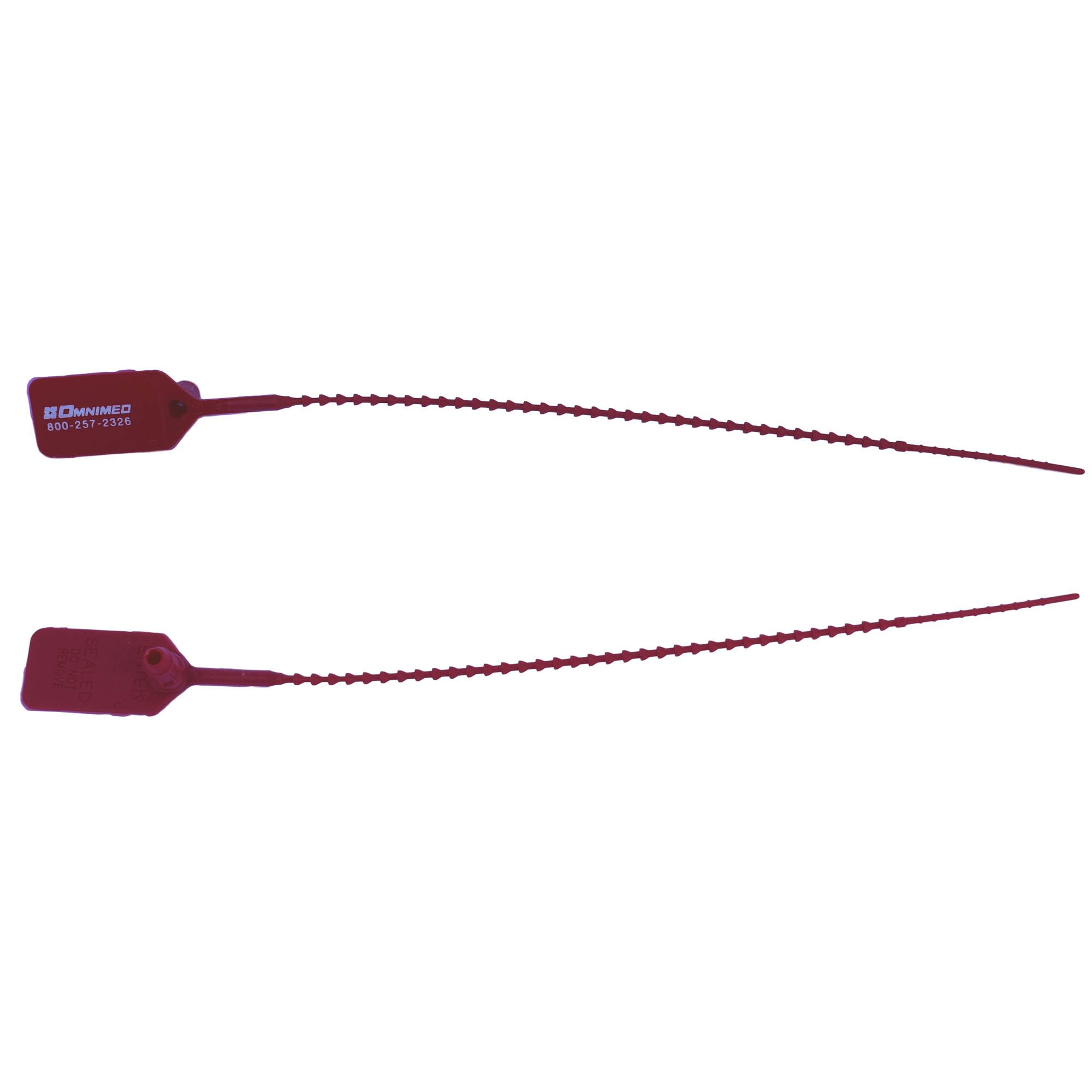 OmniMed 484130-R Sure Strip Safety Seal in Red