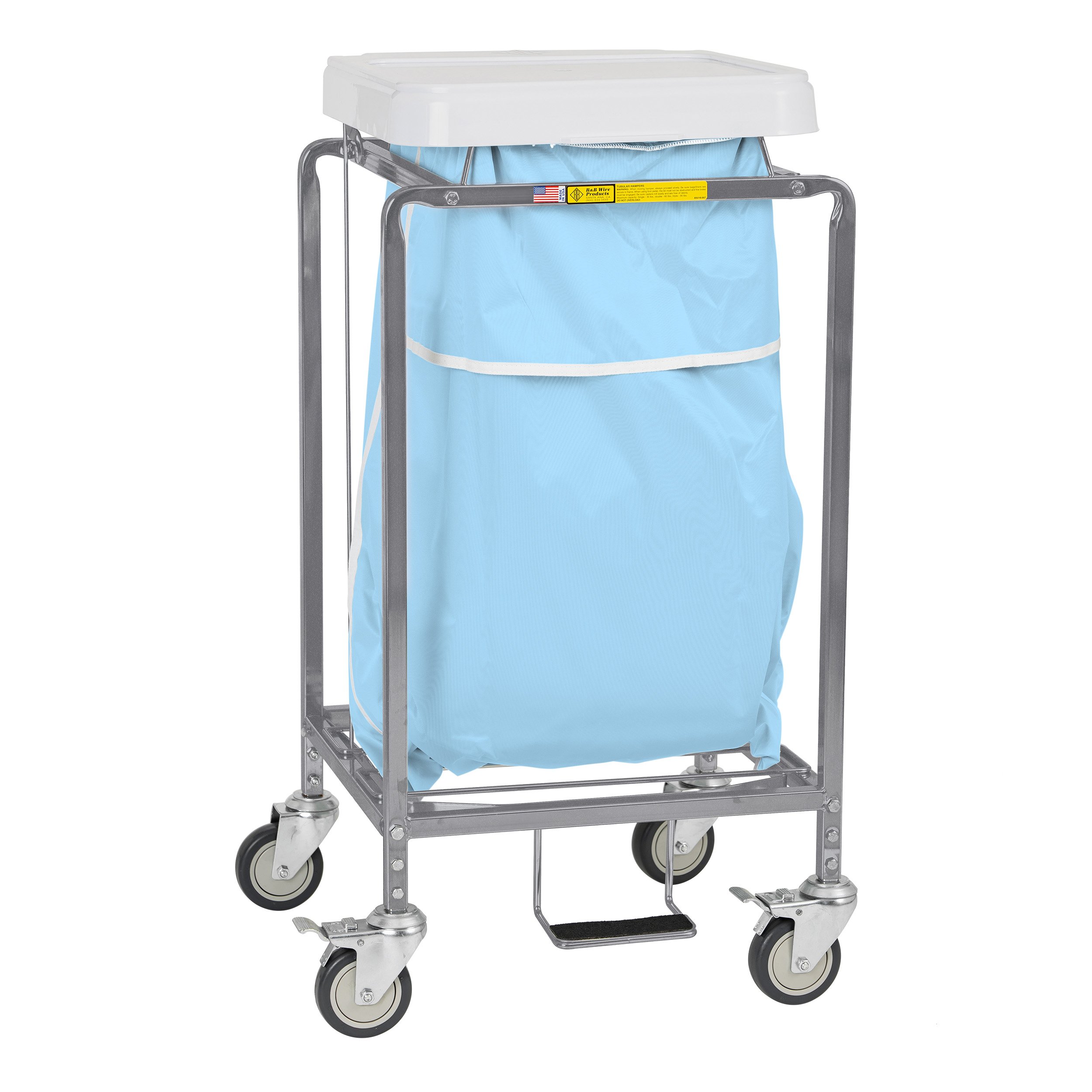 R&B Wire Single 682 Leakproof Hamper with Lid