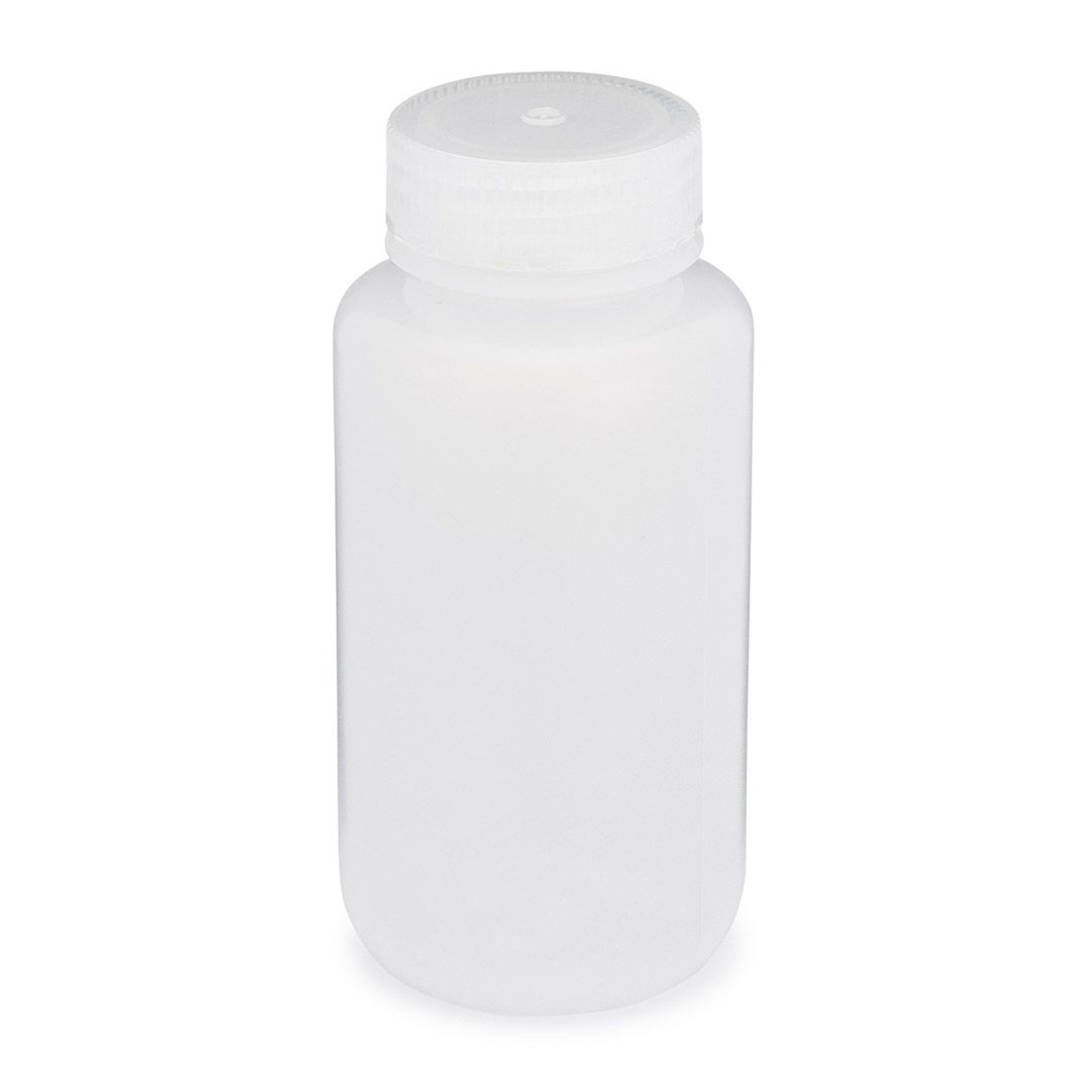 Diamond® RealSeal™ Wide Mouth, Round, LDPE Bottle with PP Cap - 250 mL (Pack of 12)