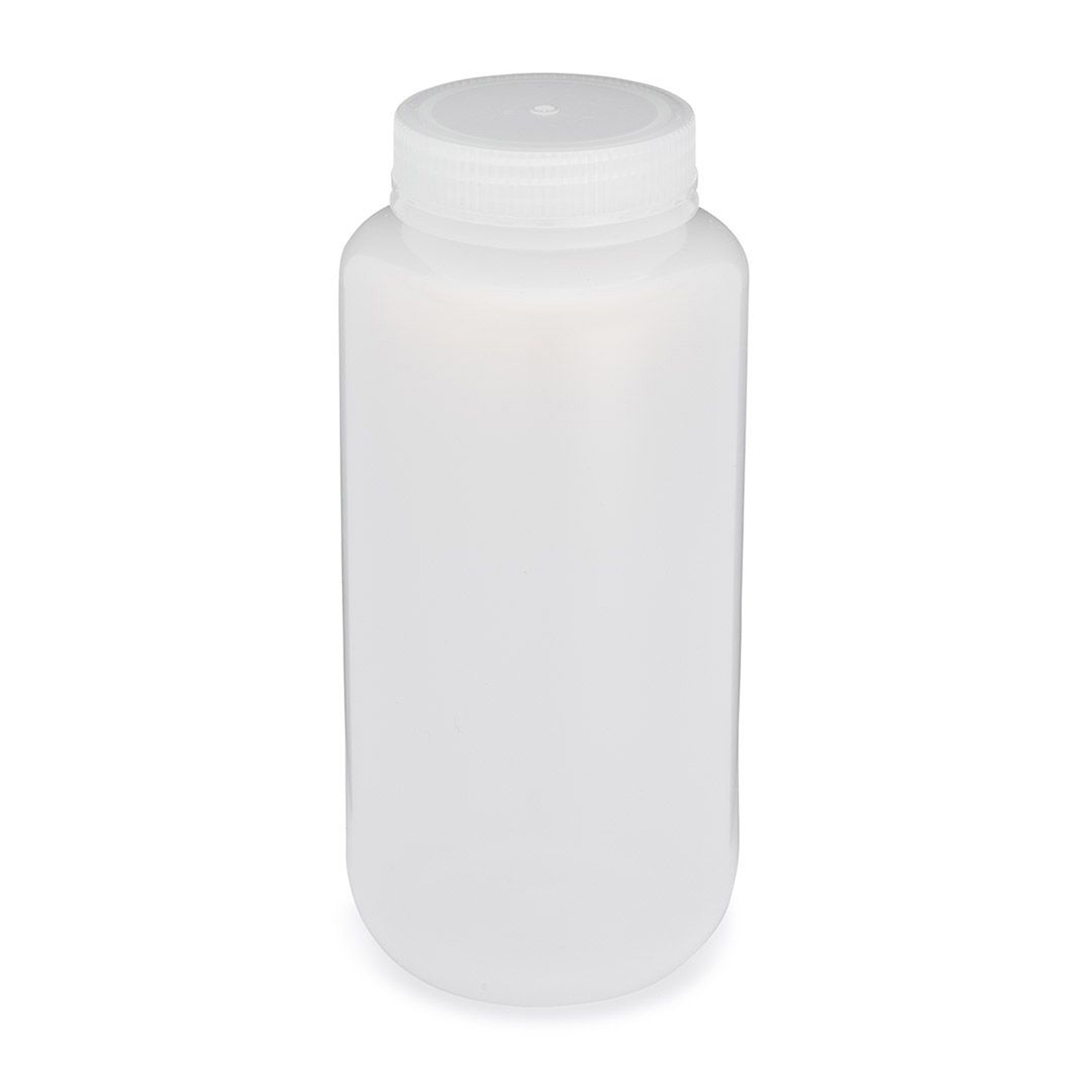 Diamond® RealSeal™ Wide Mouth, Round, LDPE Bottle with PP Cap - 1000 mL (Pack of 6)