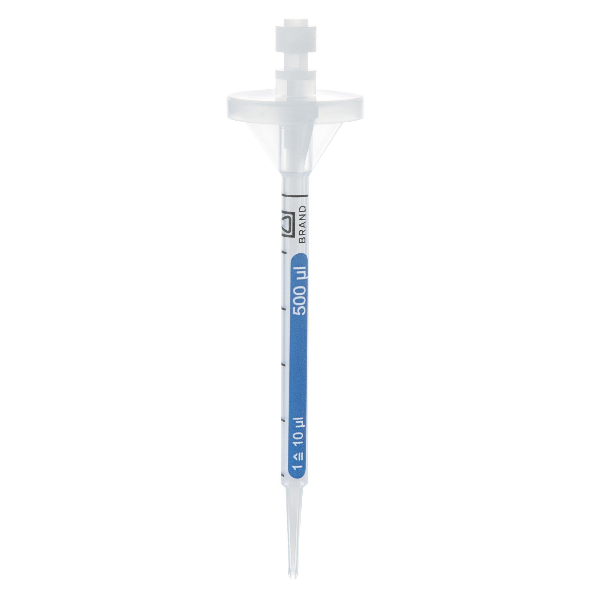 BrandTech BRAND PD-Tip II Syringe Tips - Non Sterile 0.5mL (Pack of 100)