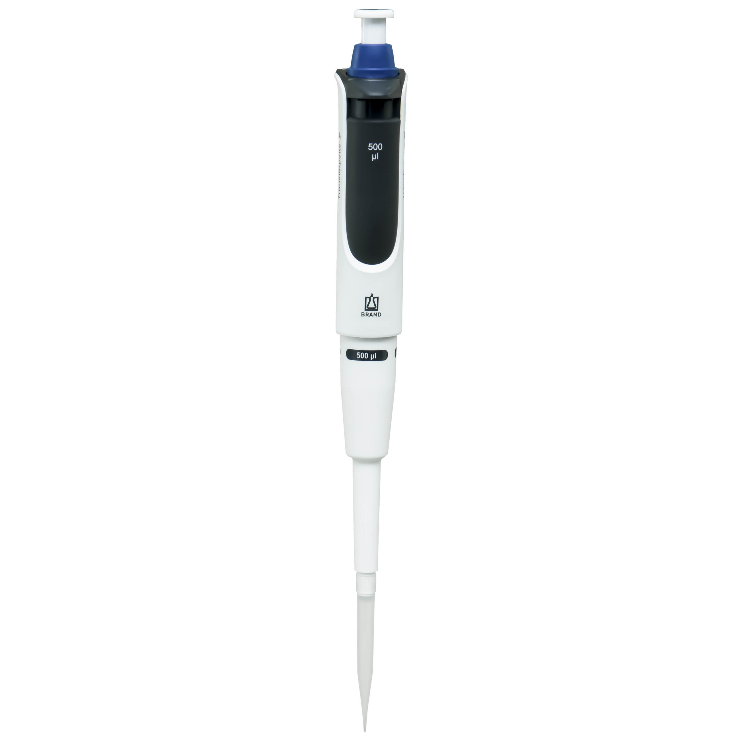 BrandTech Transferpette S Pipette Model F-500 - Single Channel Fixed Volume 500uL