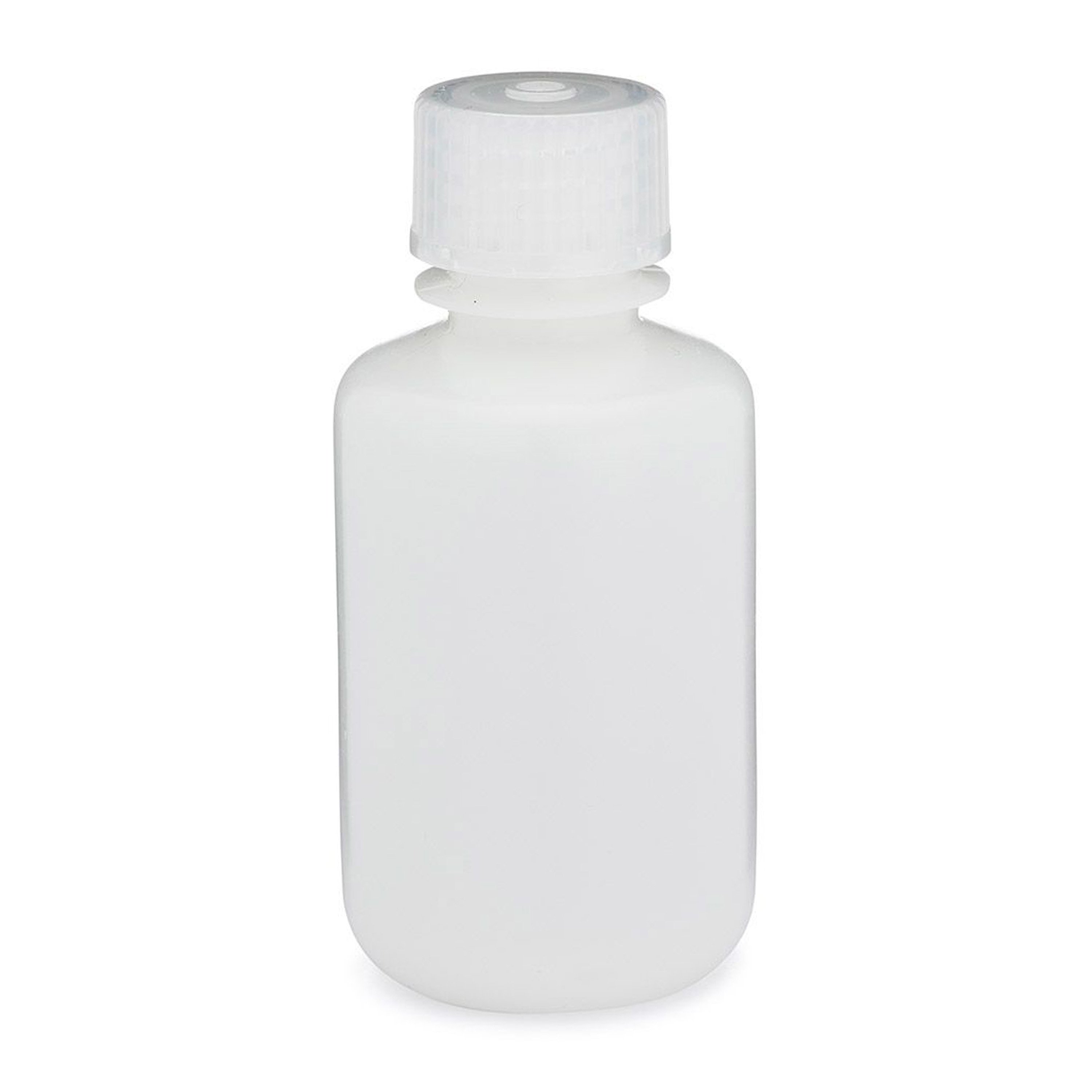 Diamond® RealSeal™ Narrow Mouth, Boston Round, HDPE Bottle with PP Cap - 60 mL (Pack of 12)