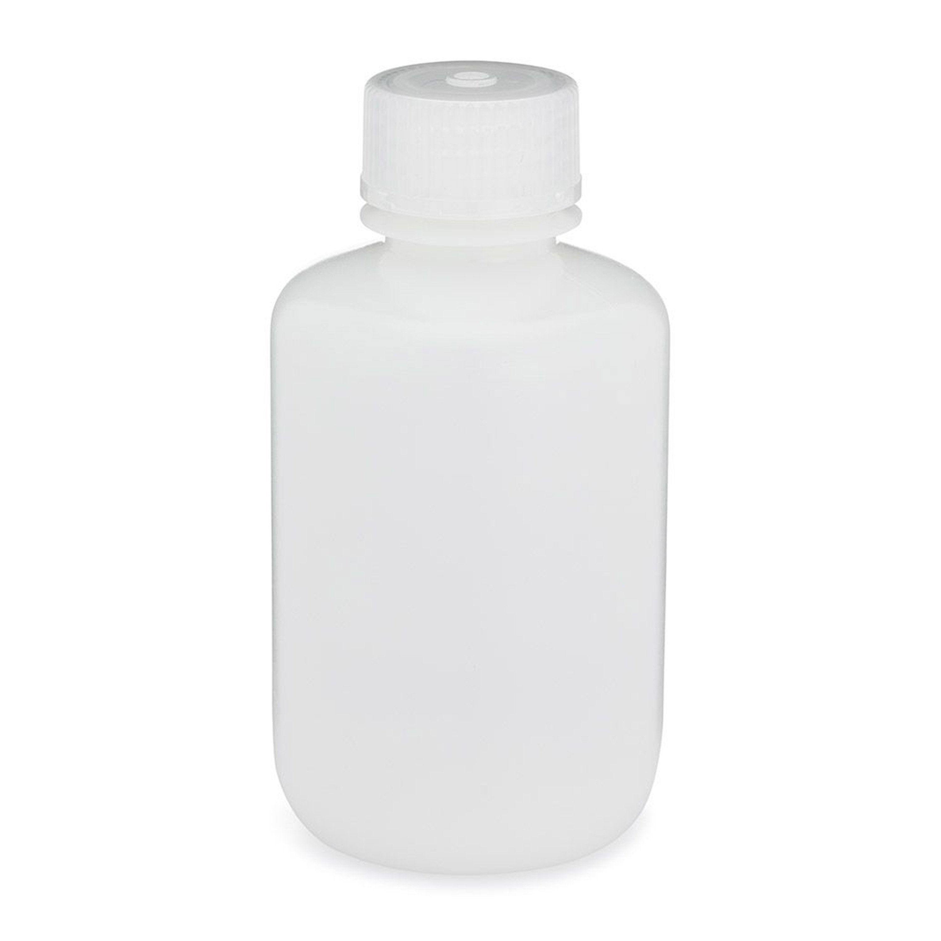 Diamond® RealSeal™ Narrow Mouth, Boston Round, HDPE Bottle with PP Cap - 125 mL (Pack of 12)