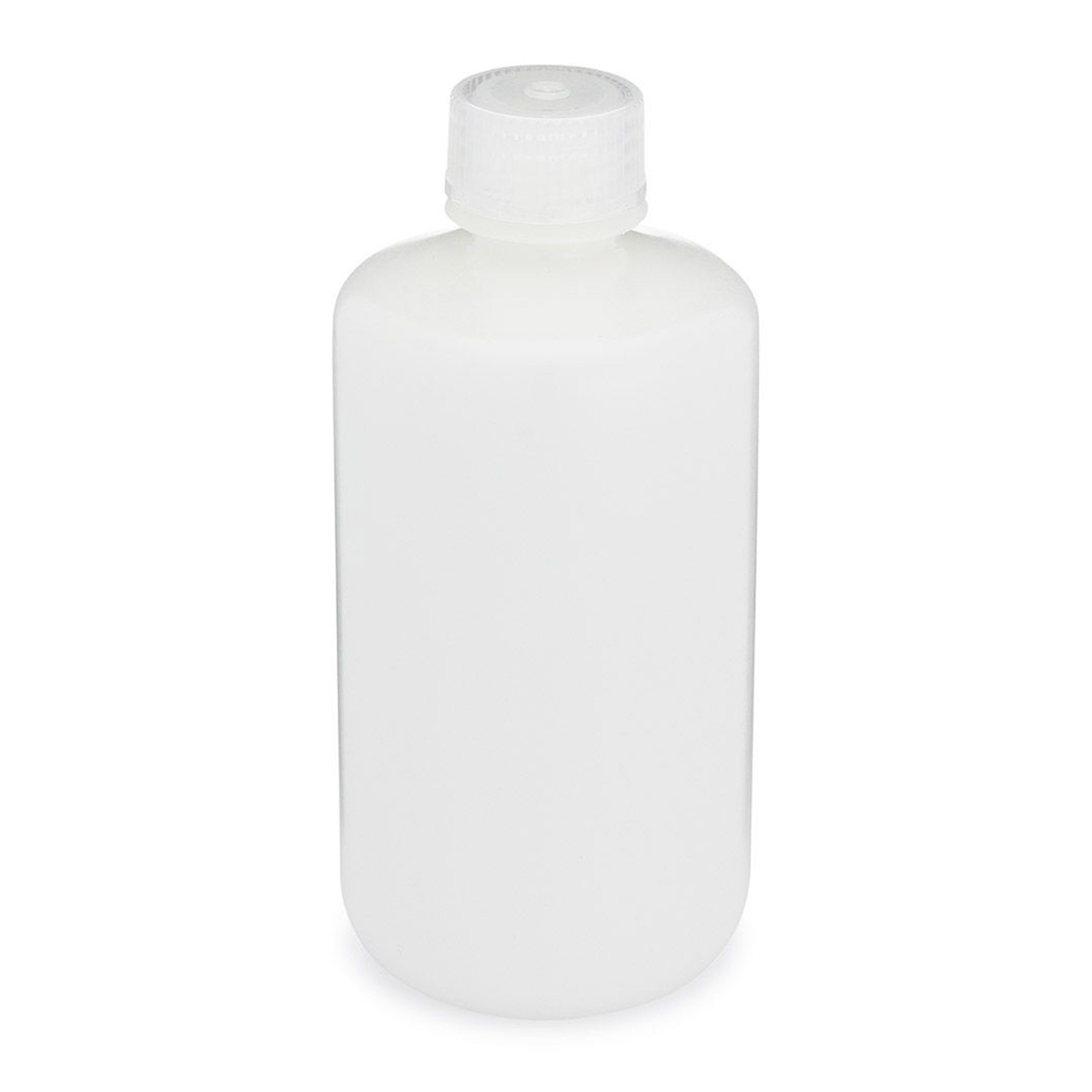 Diamond® RealSeal™ Narrow Mouth, Boston Round, HDPE Bottle with PP Cap - 250 mL (Pack of 12)