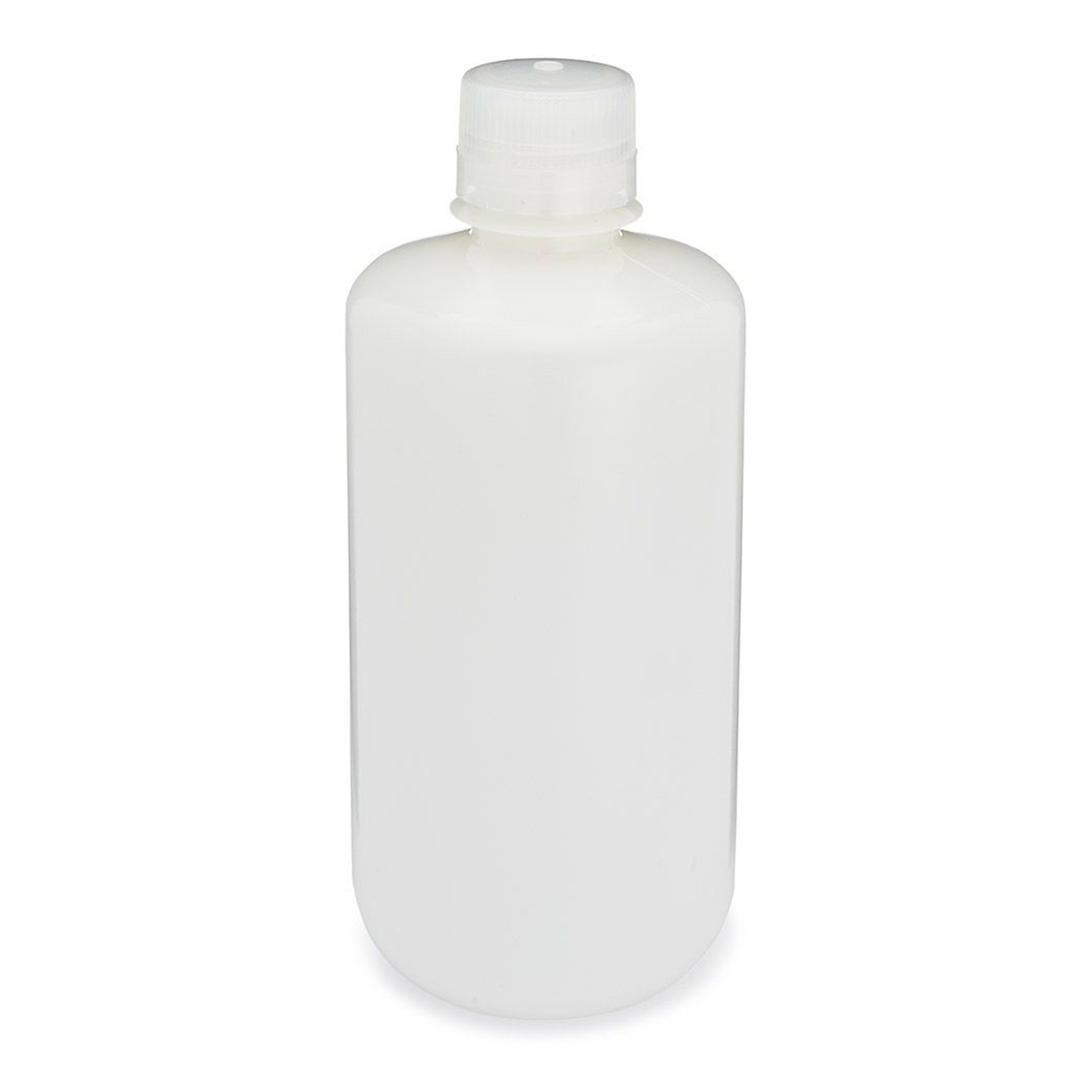 Diamond® RealSeal™ Narrow Mouth, Boston Round, HDPE Bottle with PP Cap - 1000 mL (Pack of 6)