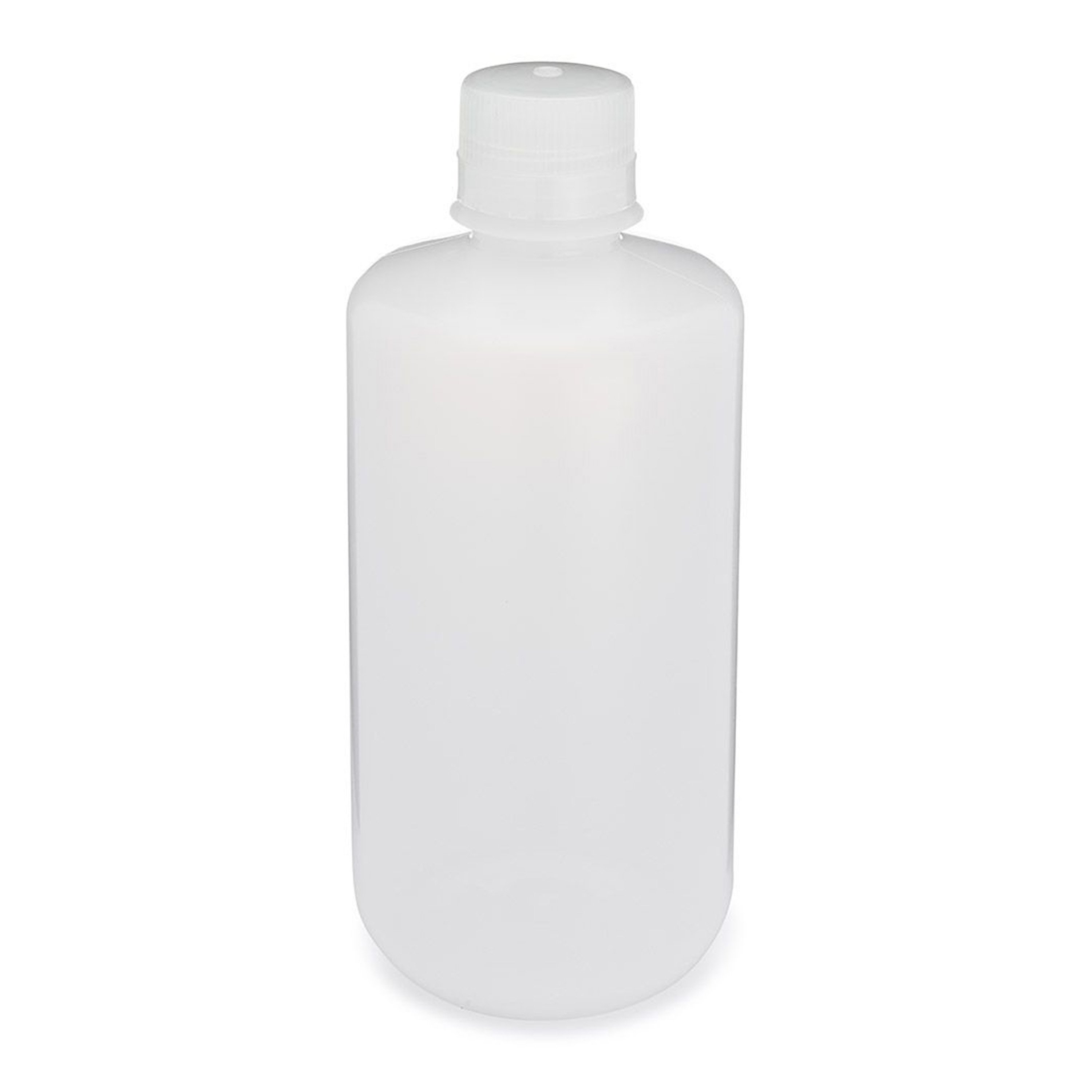 Diamond® RealSeal™ Narrow Mouth, Boston Round, LDPE Bottle with PP Cap - 1000 mL (Pack of 6)