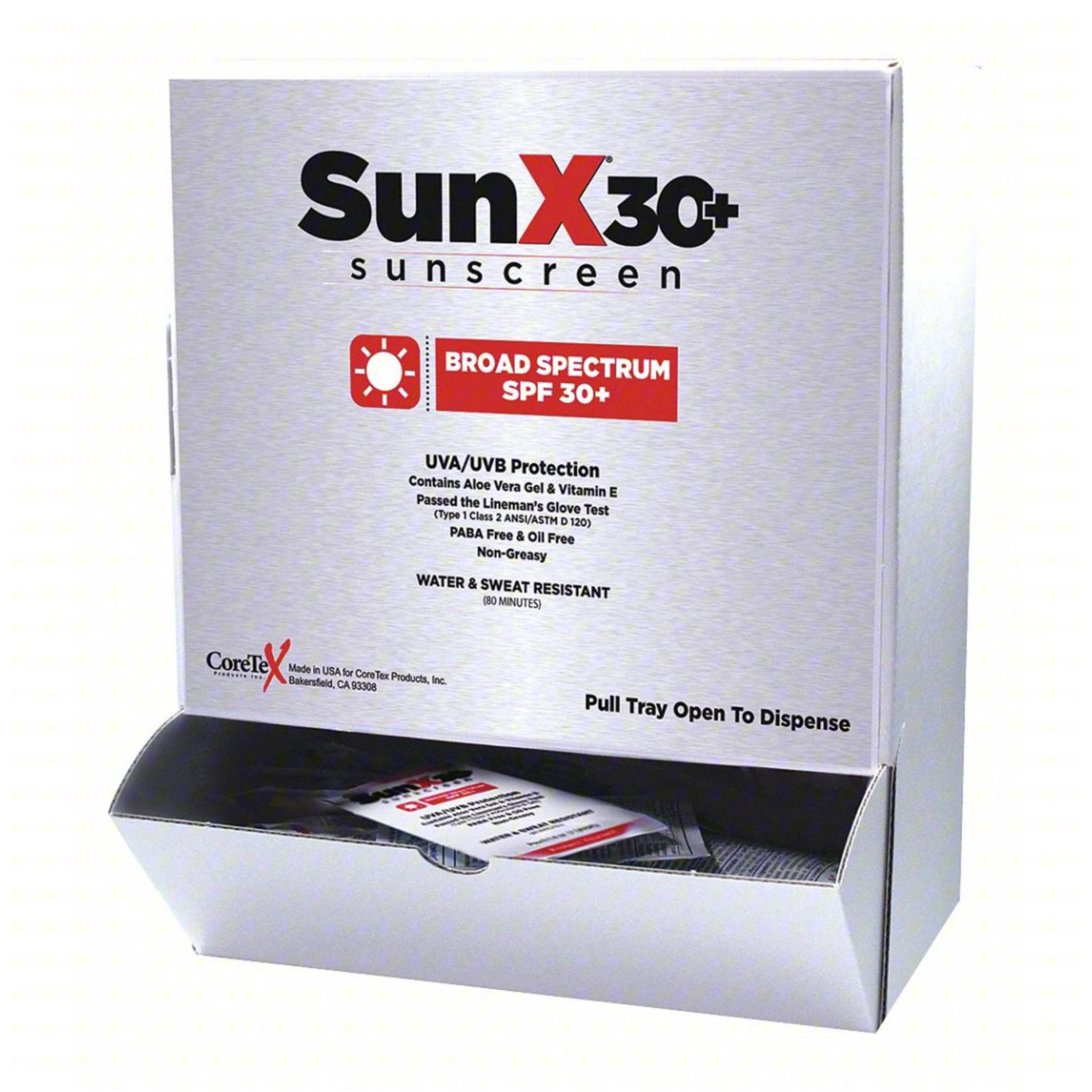 AERO Healthcare SunX30 Sunscreen Lotion Packet - Pack of 25