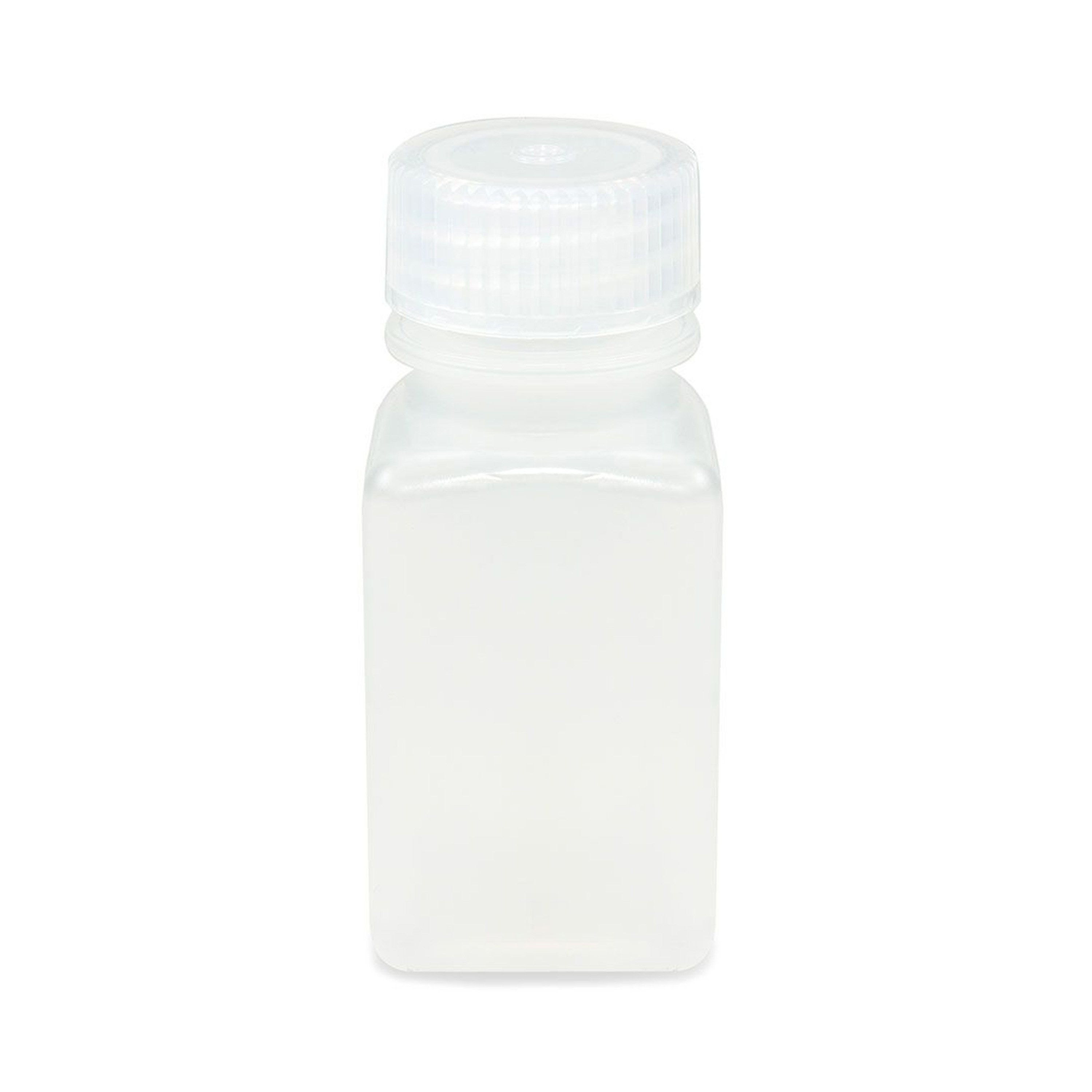 Diamond® RealSeal™ Wide Mouth, Square, PP Bottle with PP Cap - 60 mL (Pack of 12)