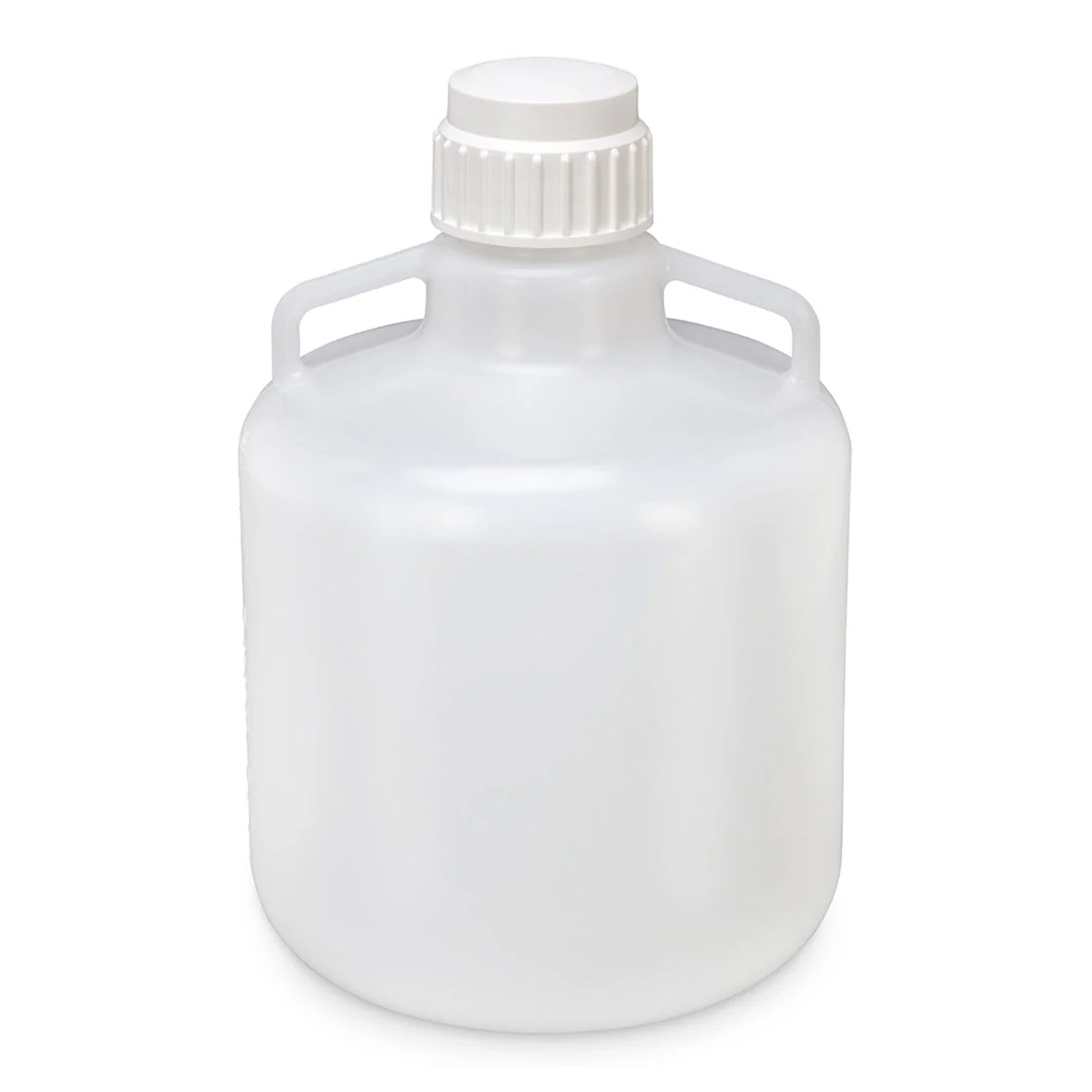 Diamond® RealSeal™ PP Round Carboy with Handles, Autoclavable - 15 Liter (Per Each)