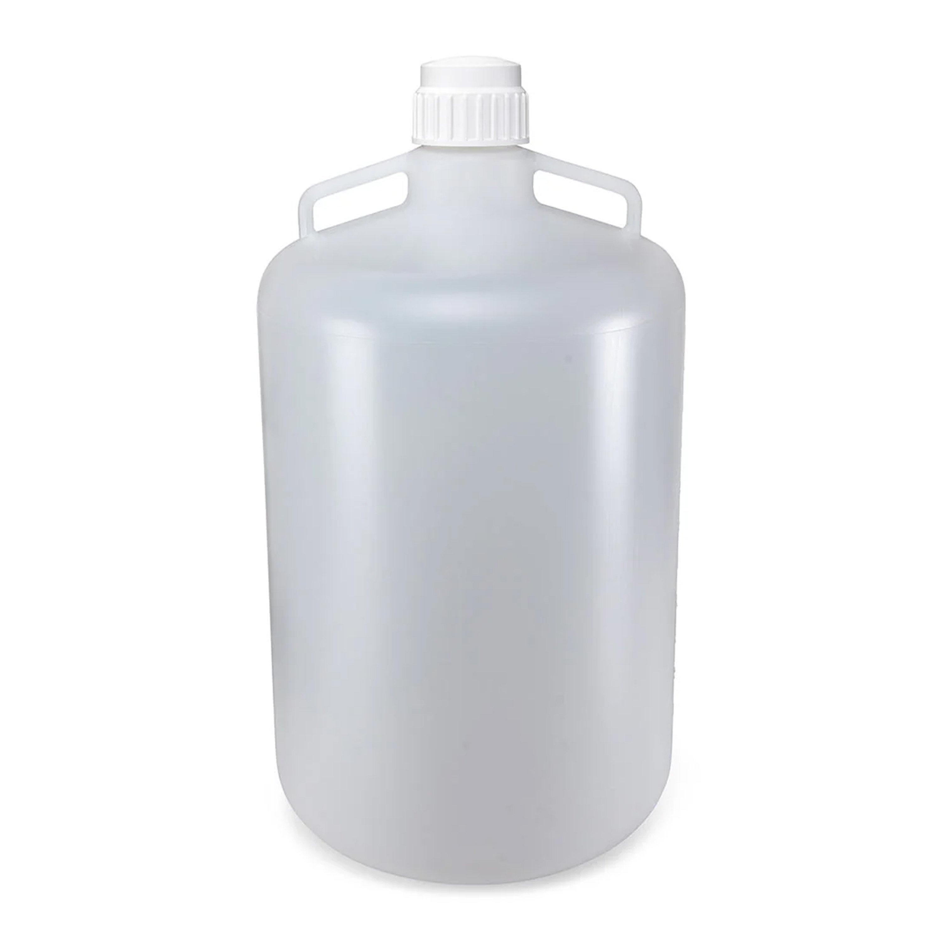 Diamond® RealSeal™ PP Round Carboy with Handles, Autoclavable - 50 Liter (Per Each)