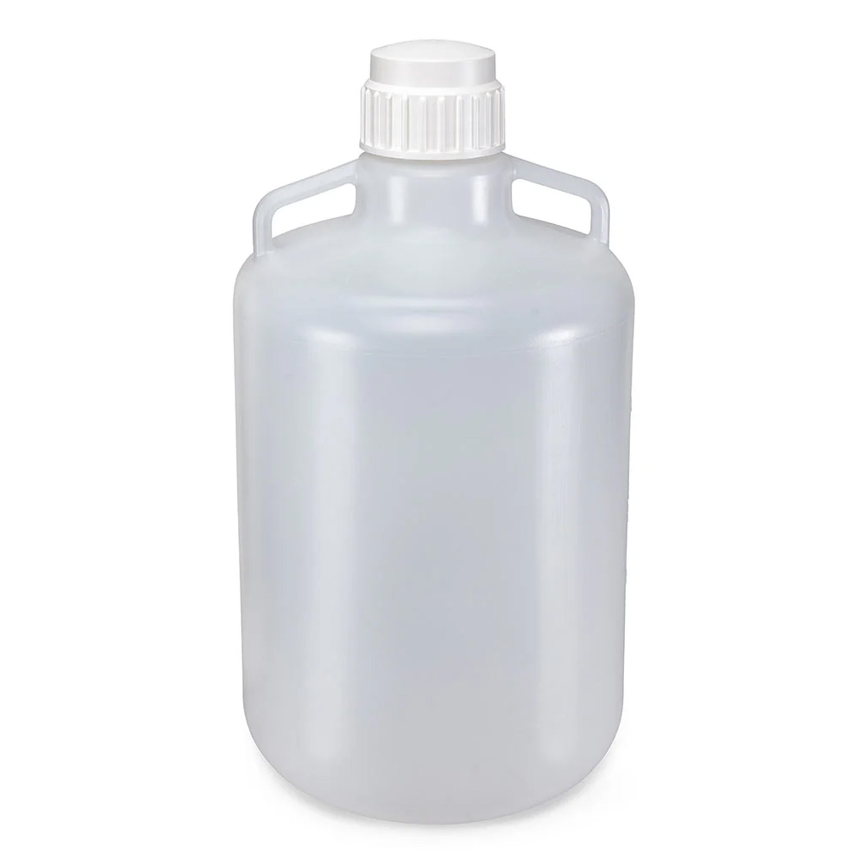 Diamond® RealSeal™ Heavy Duty PP Round Carboy with Handles, Autoclavable - 20 Liter (Per Each)