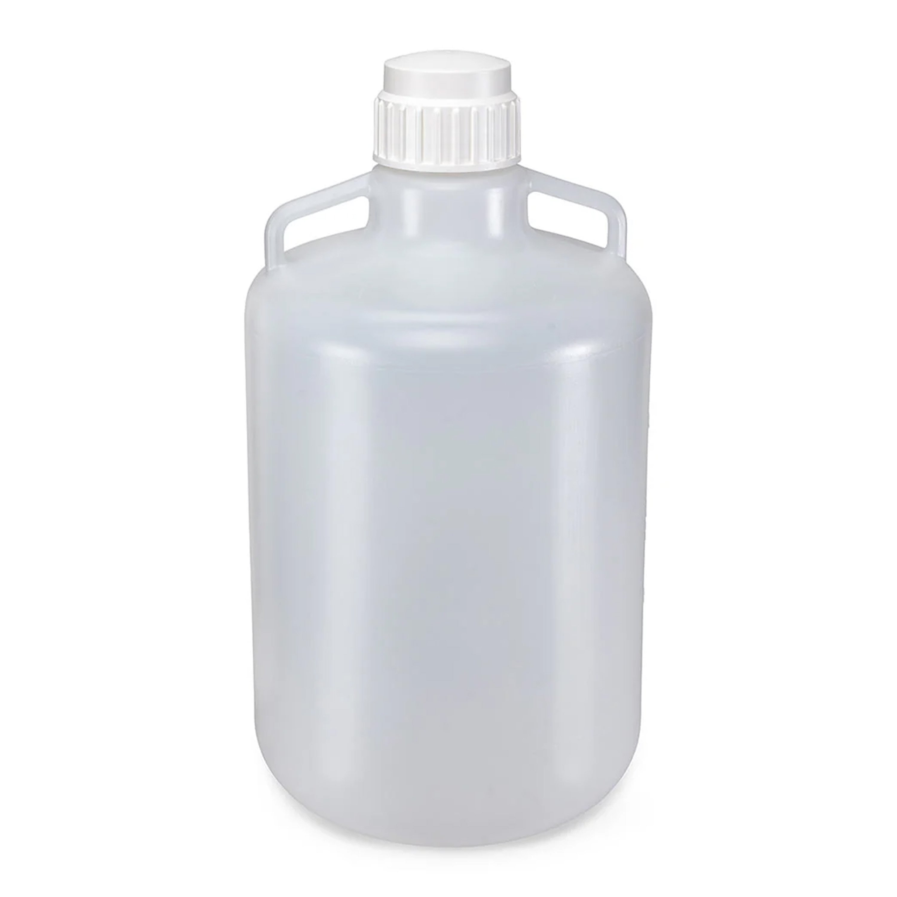 Diamond® RealSeal™ HDPE Round Carboy with Handles - 20 Liter (Per Each)