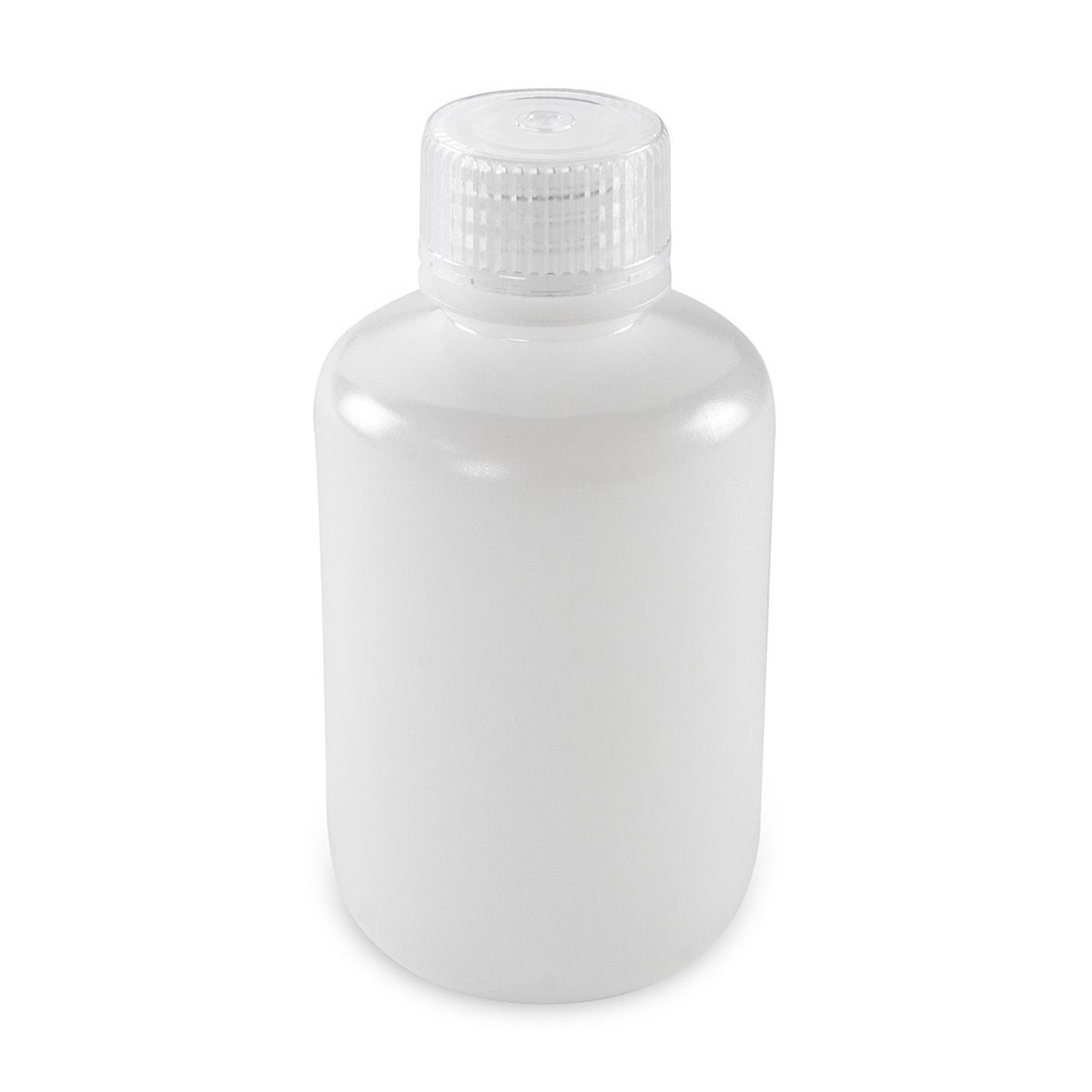 Diamond® Essentials™ Bulk Narrow Mouth, Boston Round, HDPE Bottles with PP Cap - 125mL (Case of 500)