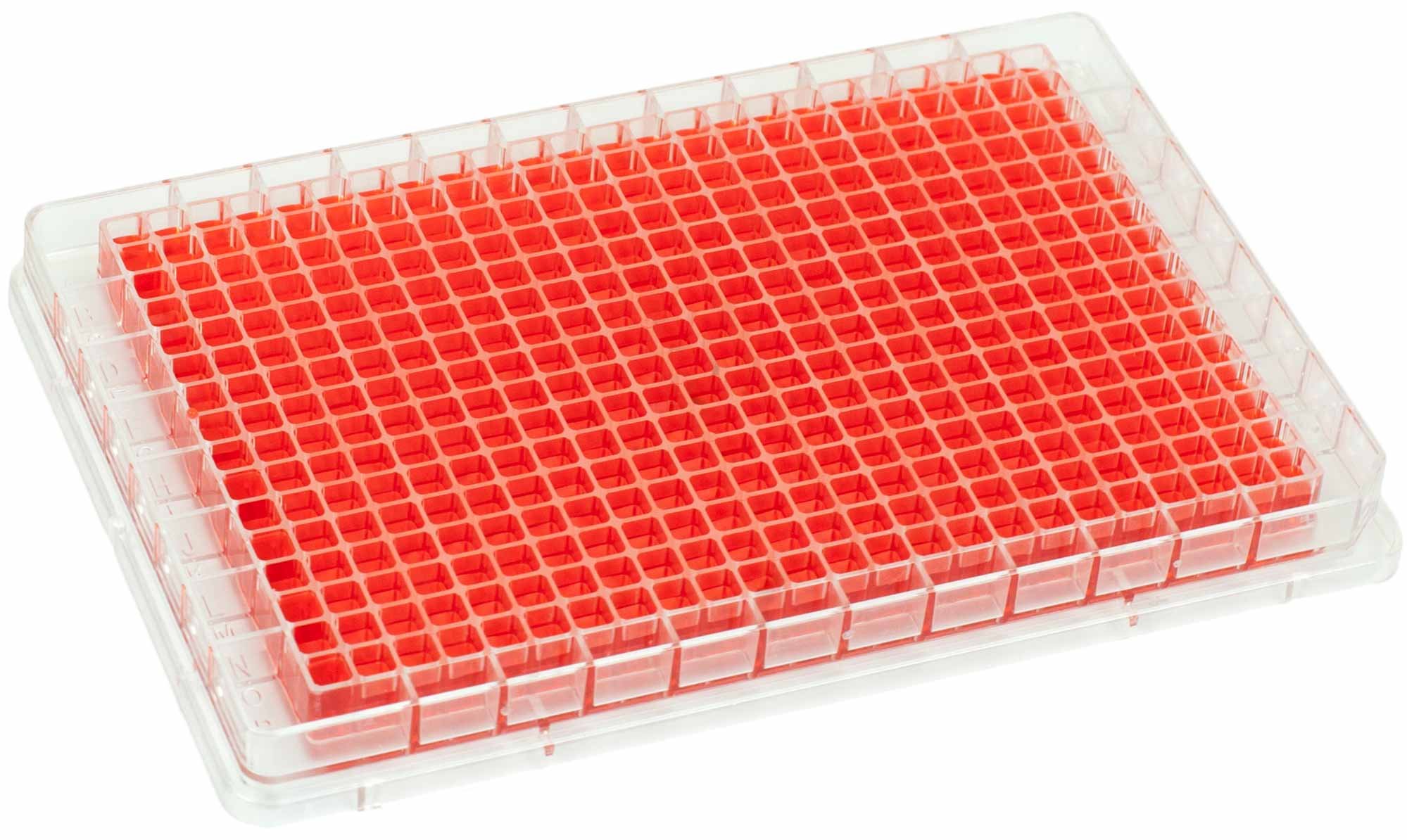 BRANDplates pureGrade PS Non-Treated Non-Sterile Surface 384-Well Plate - Transparent, F-Bottom